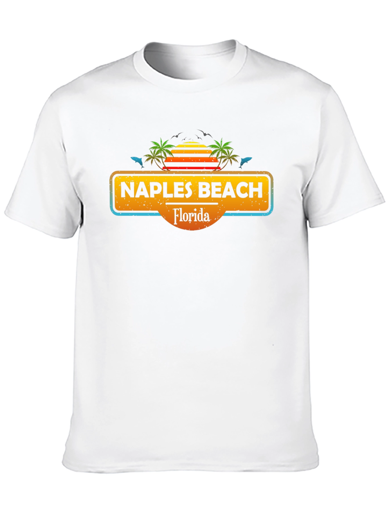 Naples Beach Florida Graphic T-Shirt