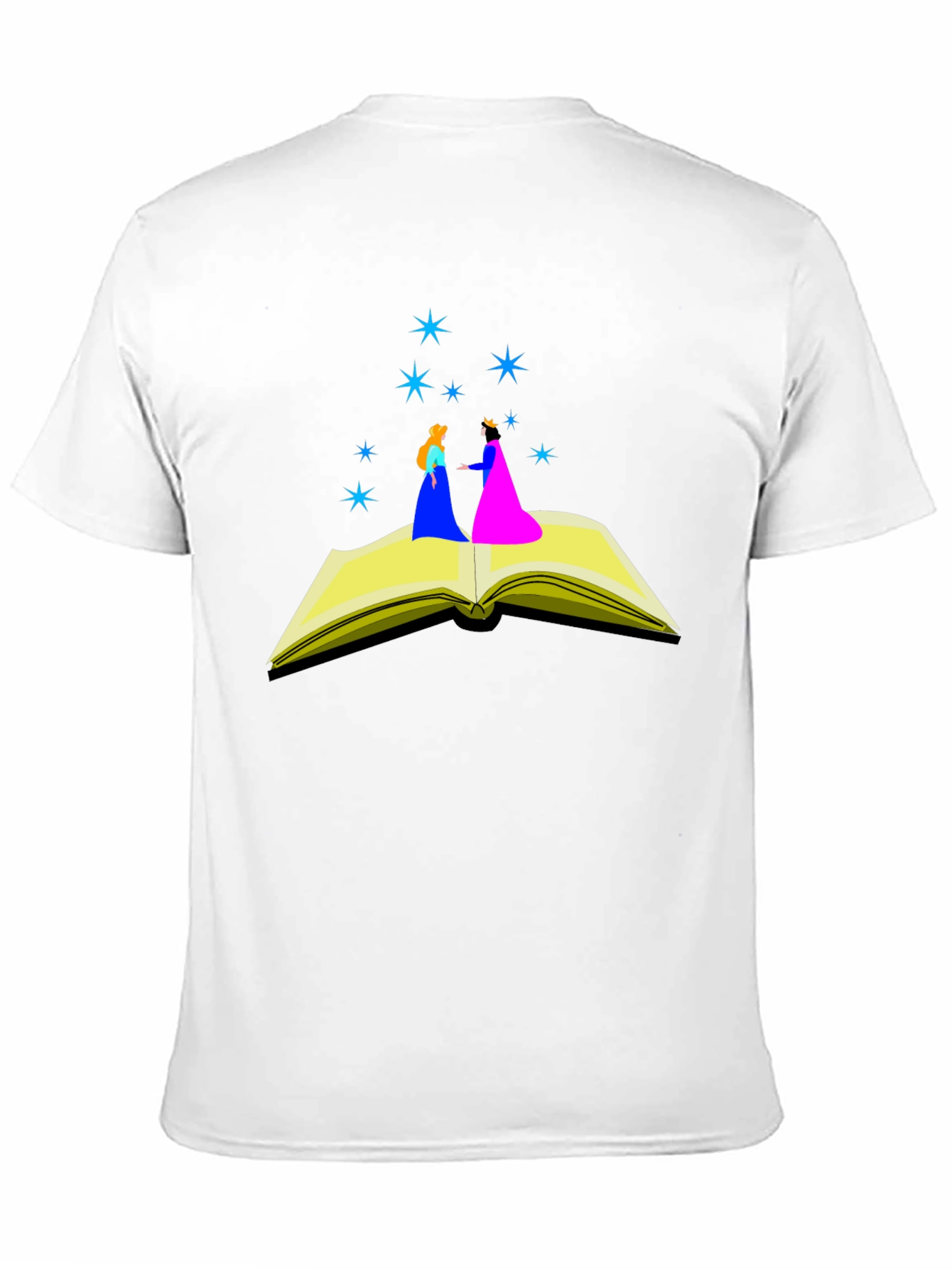 Enchanted Story Tee: Fairytale Book & Princess Design