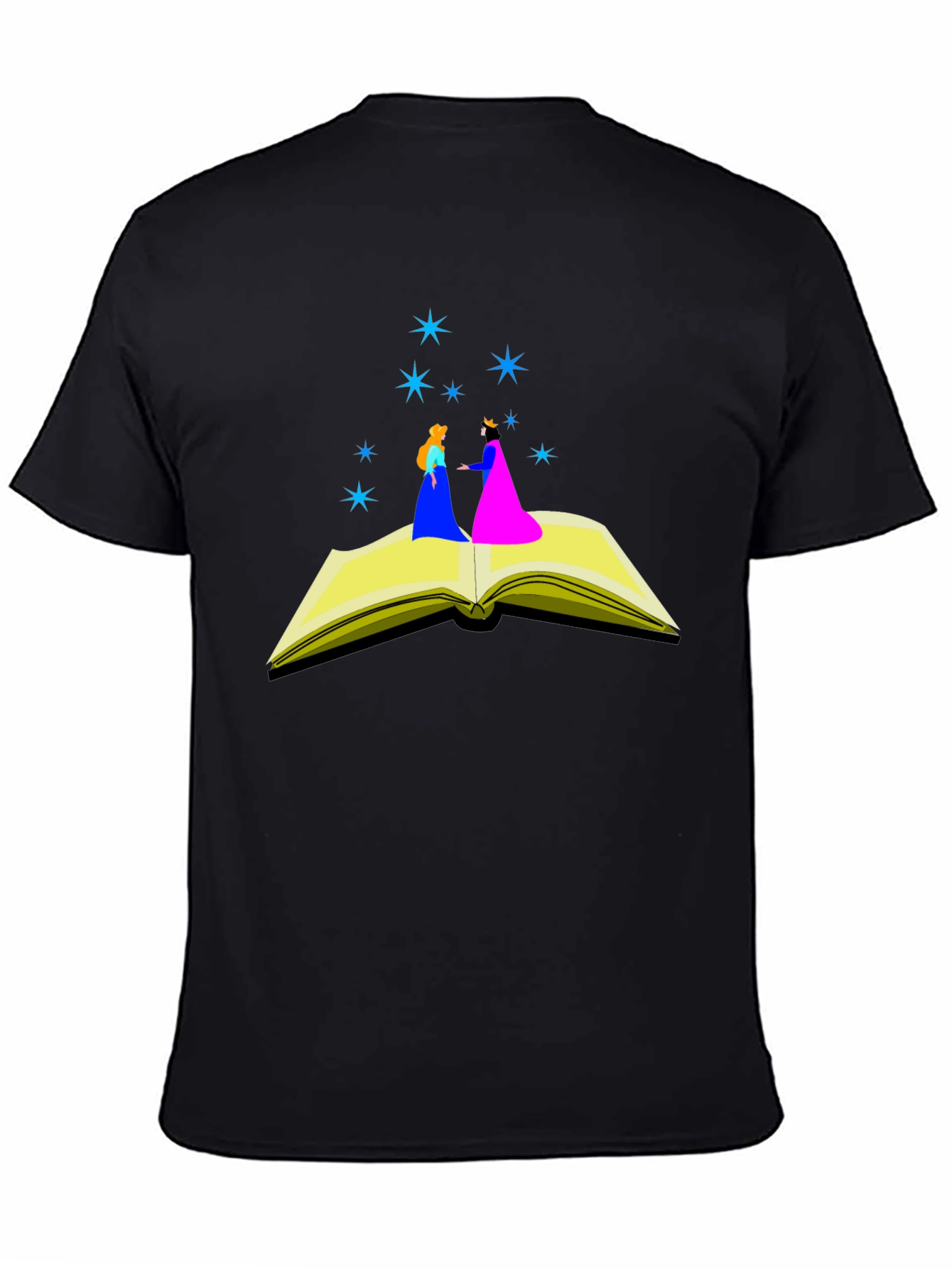 Enchanted Story Tee: Fairytale Book & Princess Design