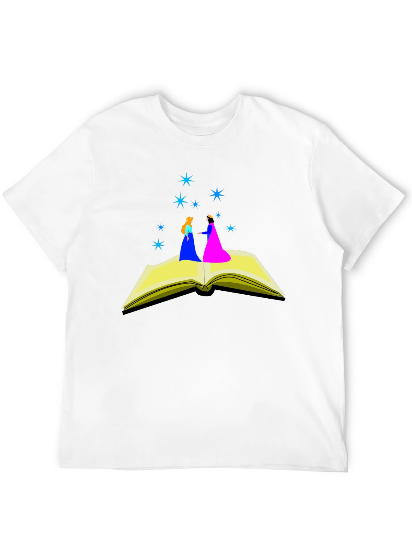 Enchanted Story Tee: Fairytale Book & Princess Design