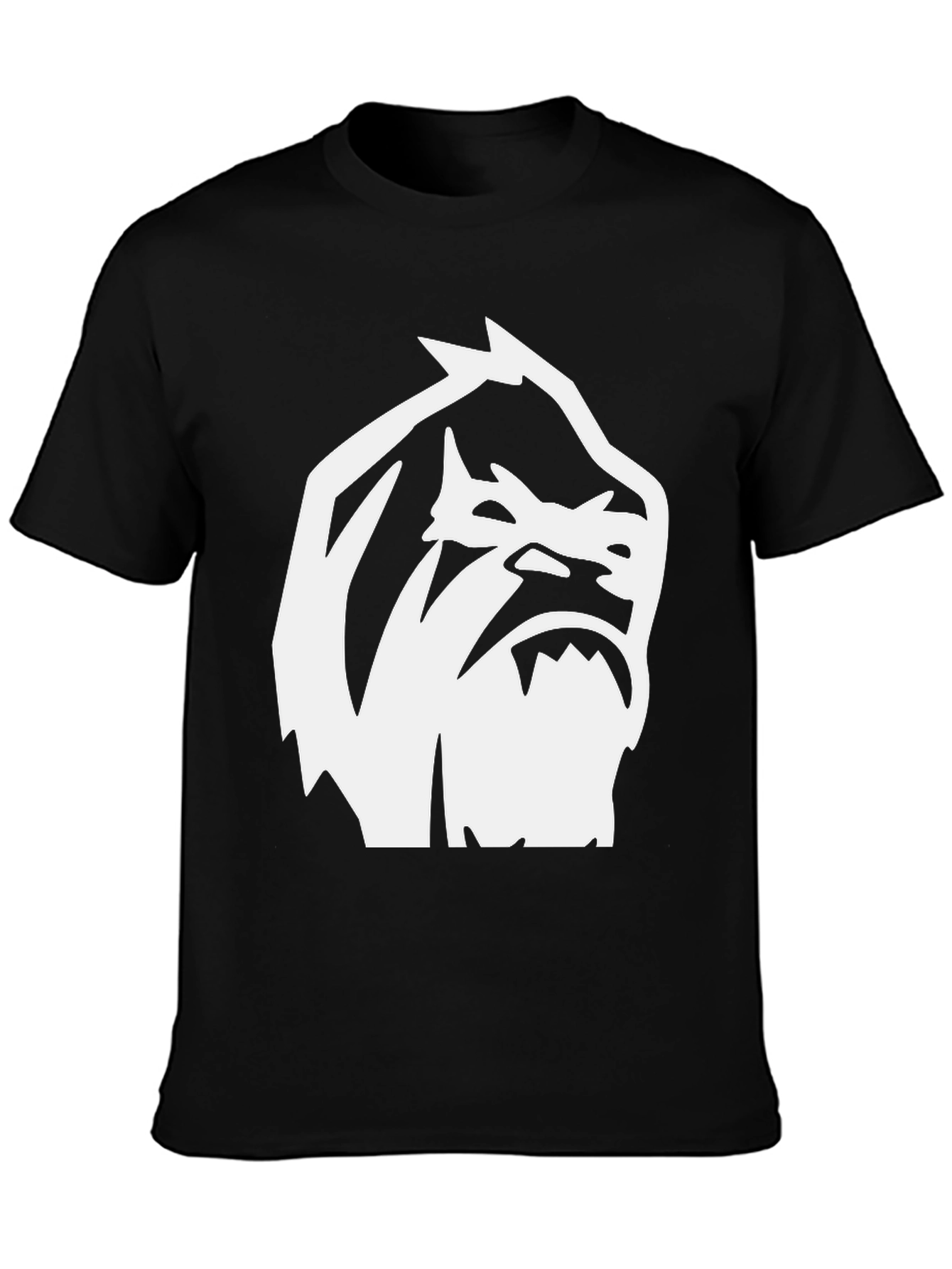 Bigfoot Graphic Tee - Black Cotton Blend