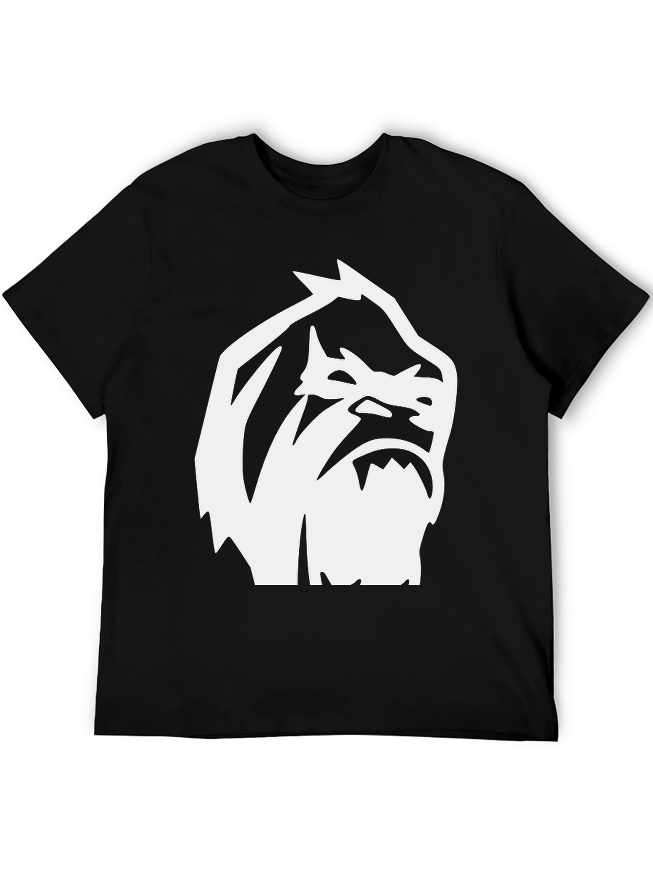 Bigfoot Graphic Tee - Black Cotton Blend