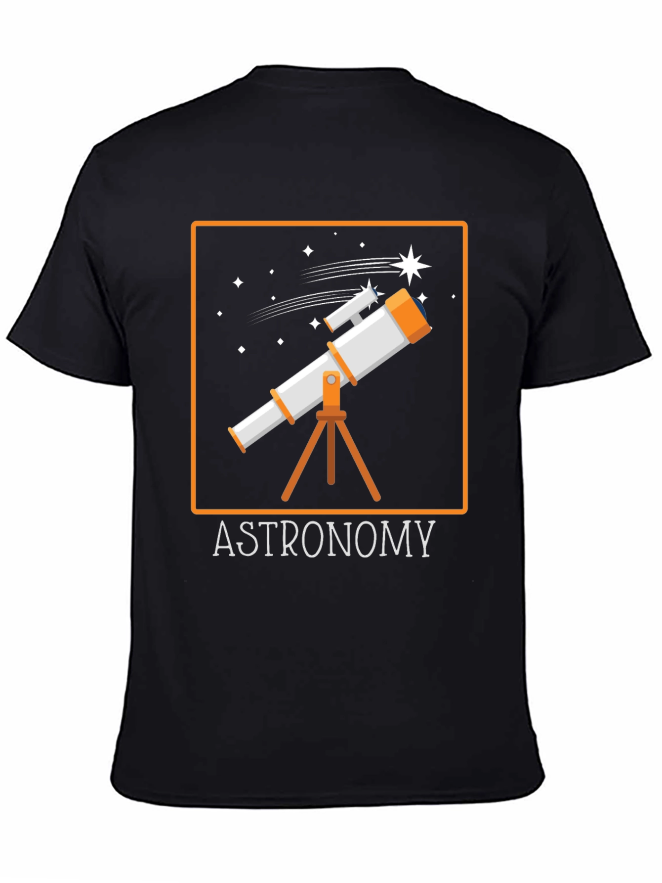 Astronomy Telescope Graphic T-Shirt