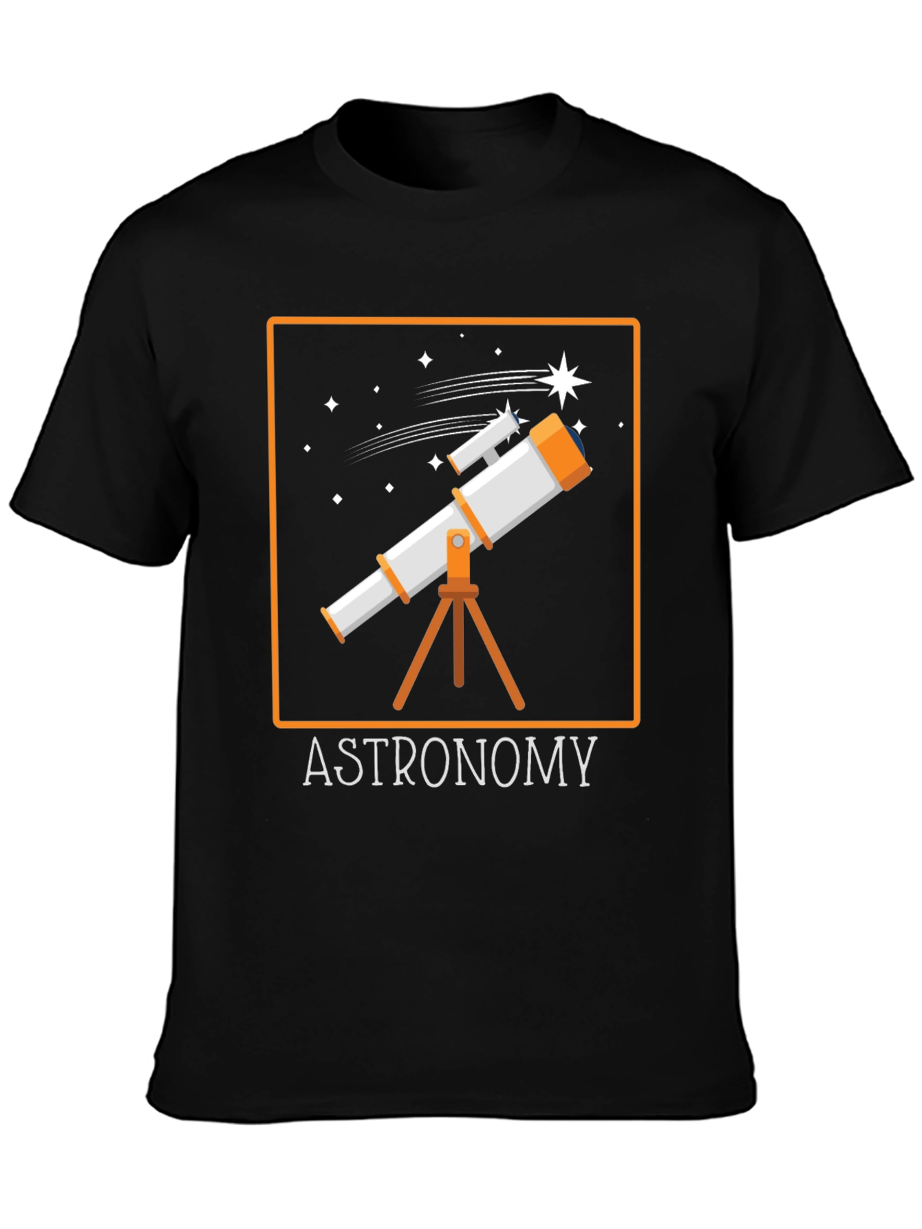 Astronomy Telescope Graphic T-Shirt