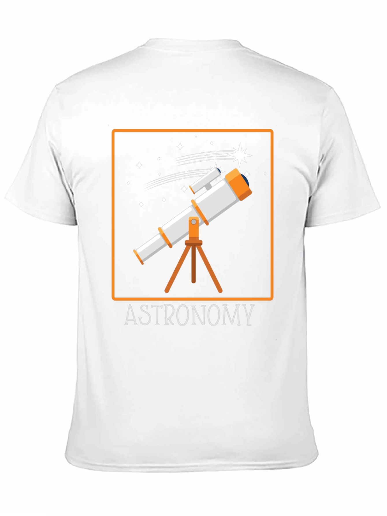 Astronomy Telescope Graphic T-Shirt
