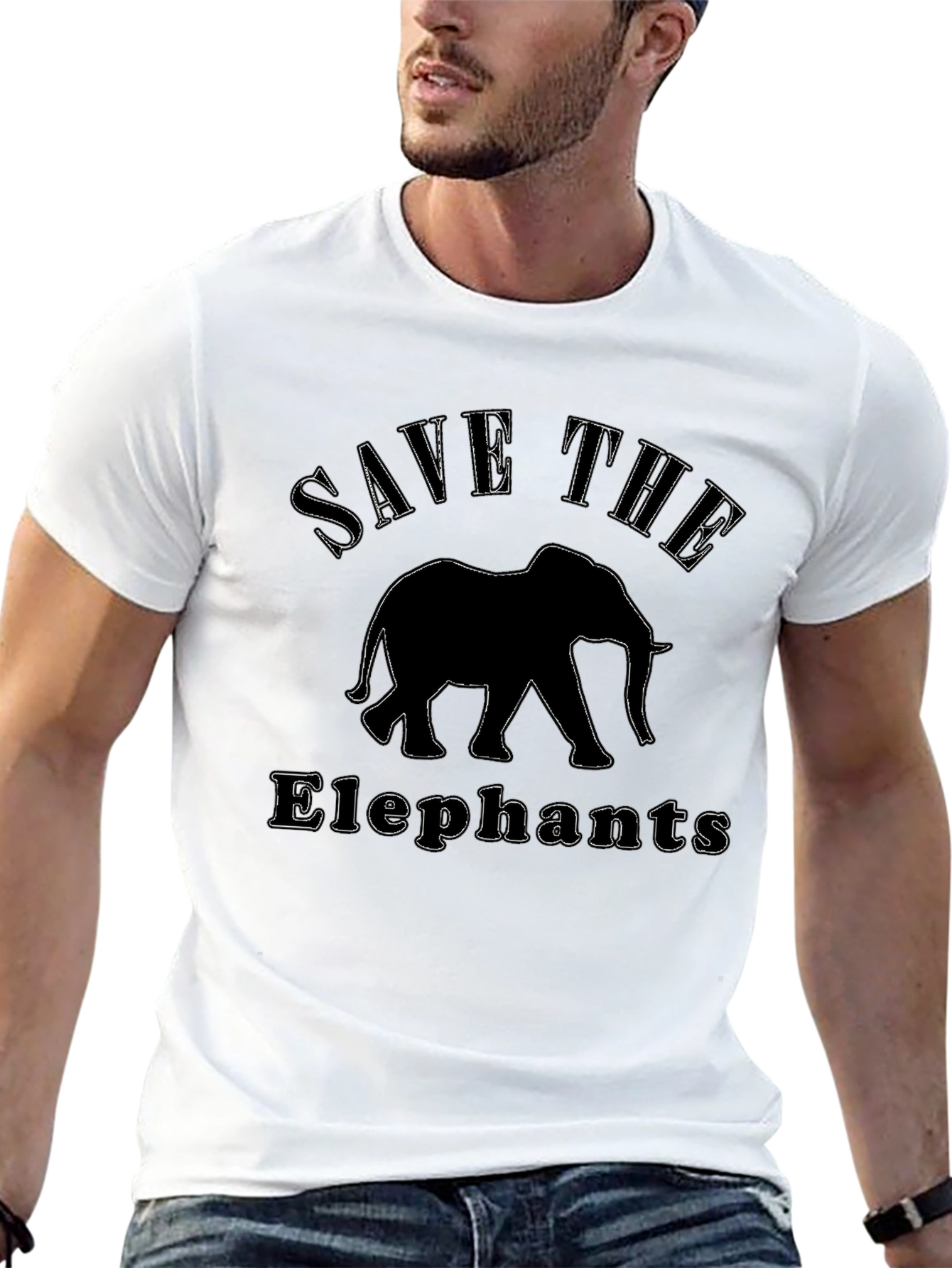 Save The Elephants Graphic Tee