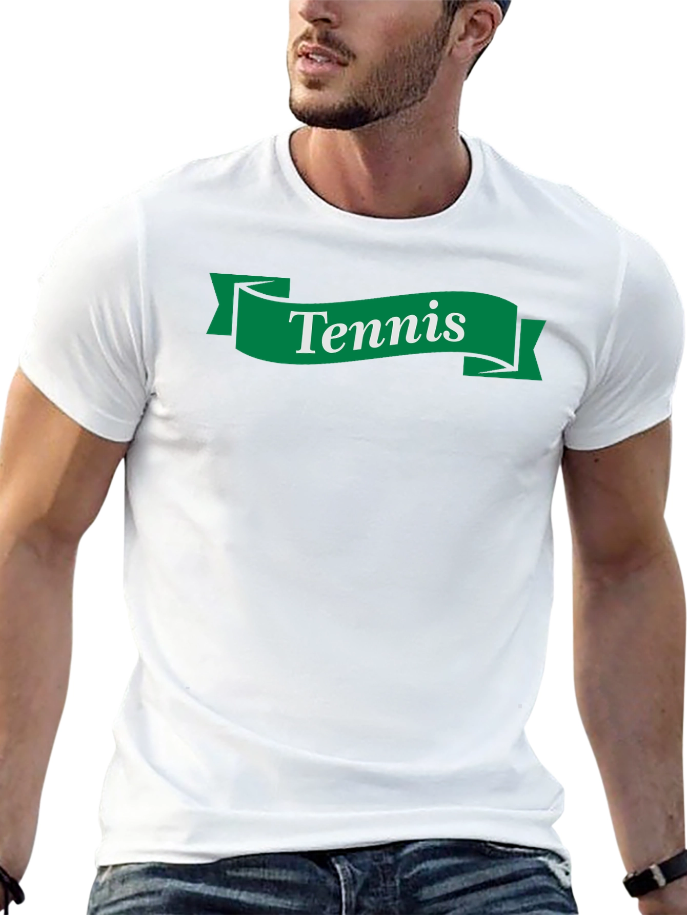 Tennis Banner Graphic T-Shirt