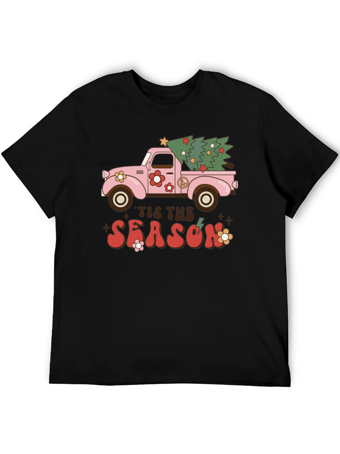 Retro Christmas Truck T-Shirt