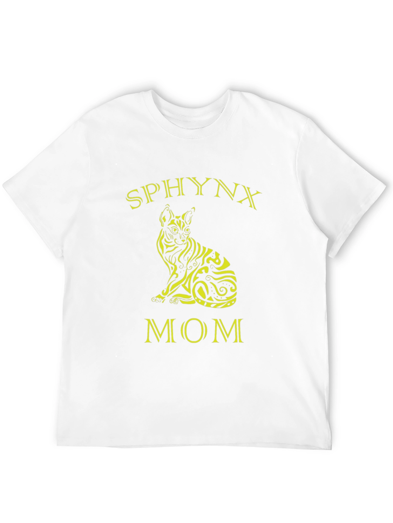 Sphynx Cat Mom T-Shirt - Black