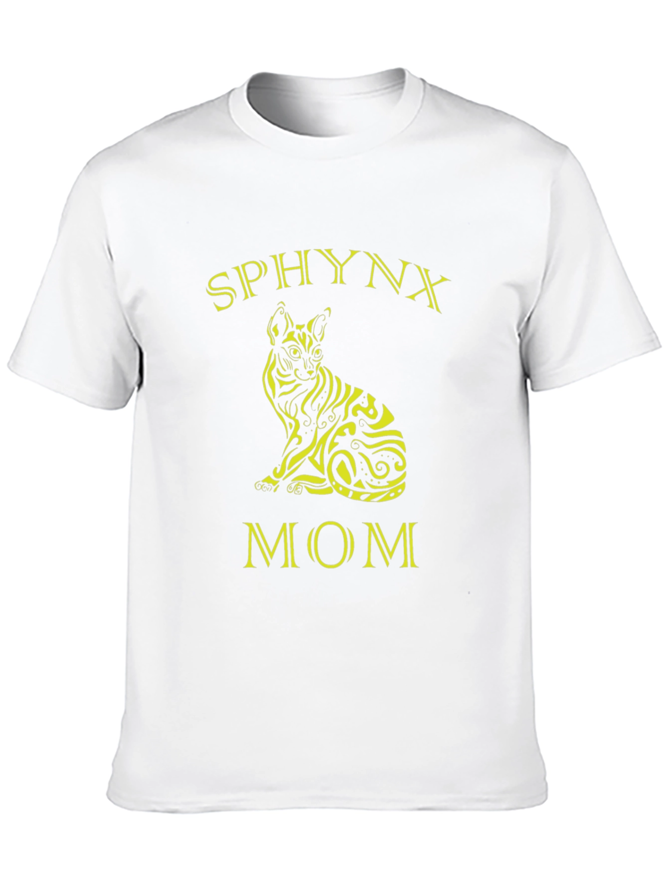 Sphynx Cat Mom T-Shirt - Black