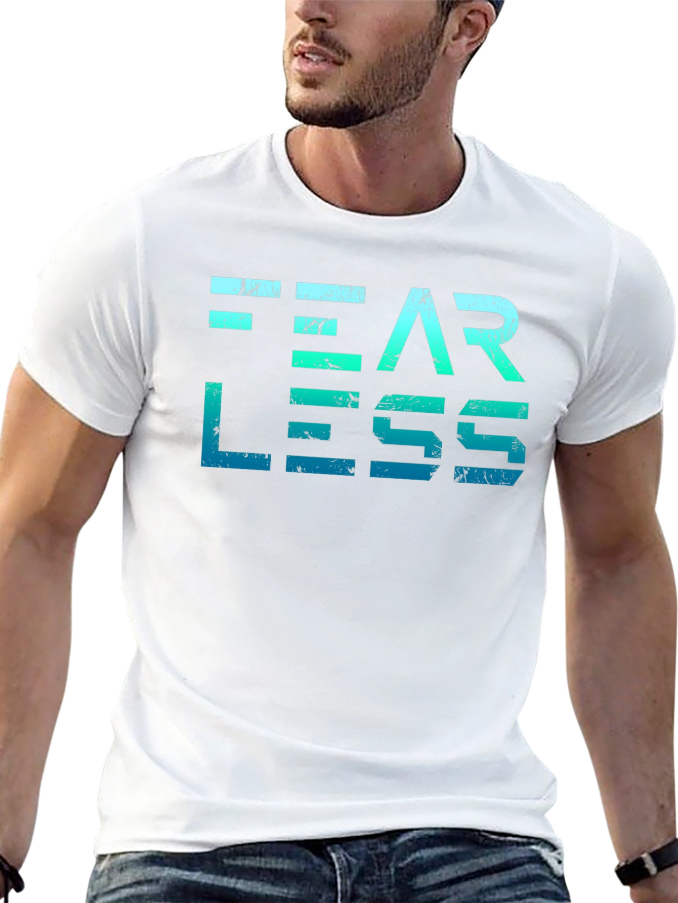 Fearless Graphic Tee - Mens Black T-Shirt