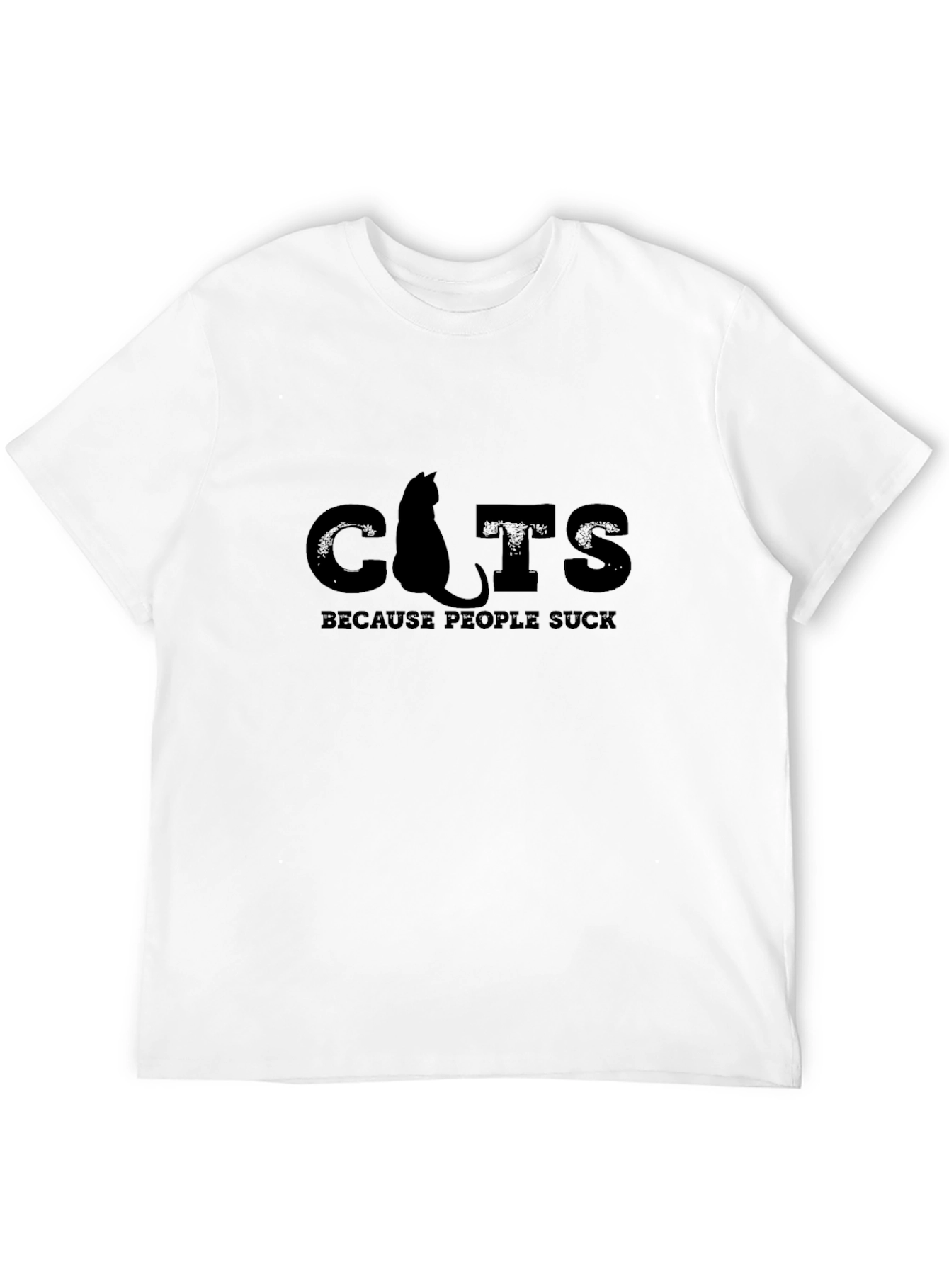 Cats Because People Suck T-Shirt