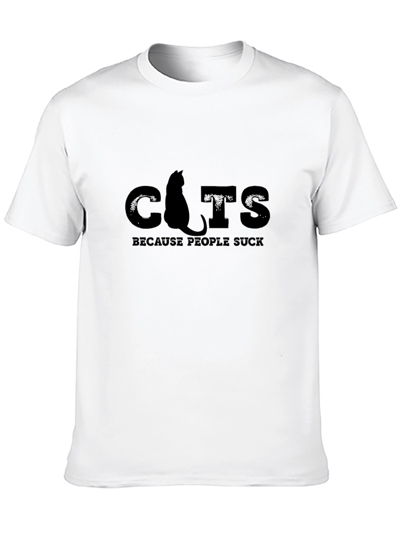 Cats Because People Suck T-Shirt
