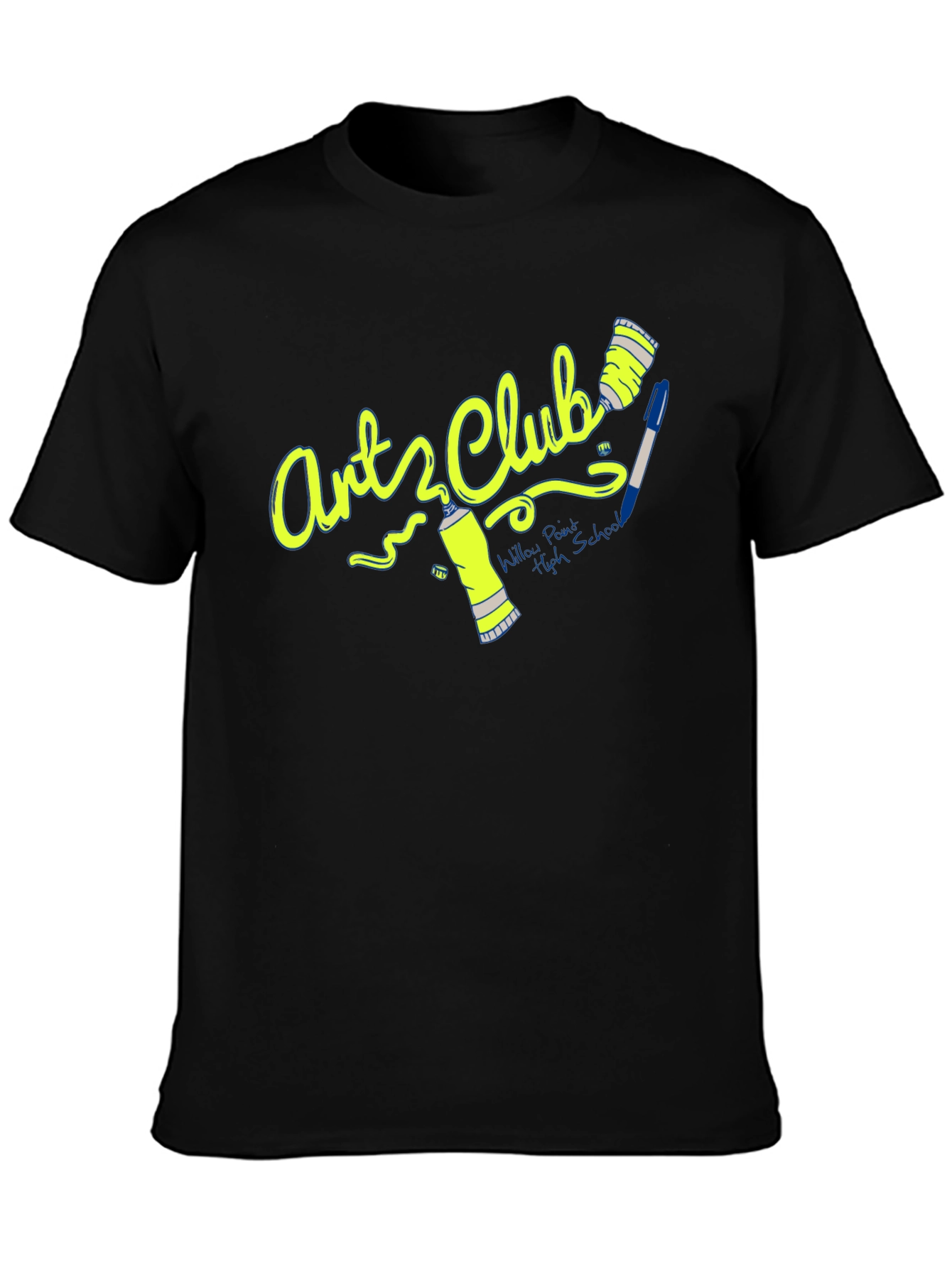 Arts Club Black T-Shirt