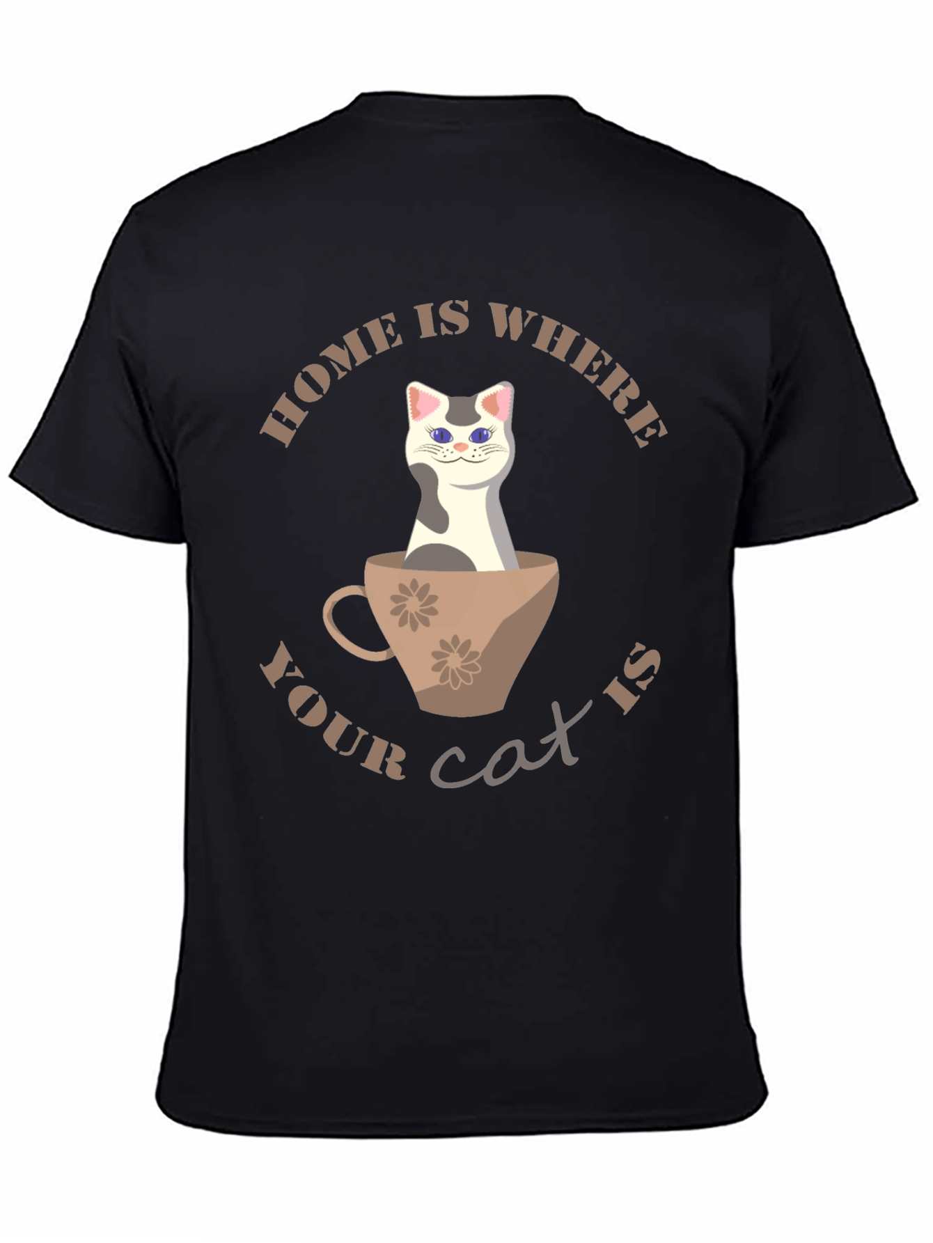 Home is Where Your Cat is T-Shirt