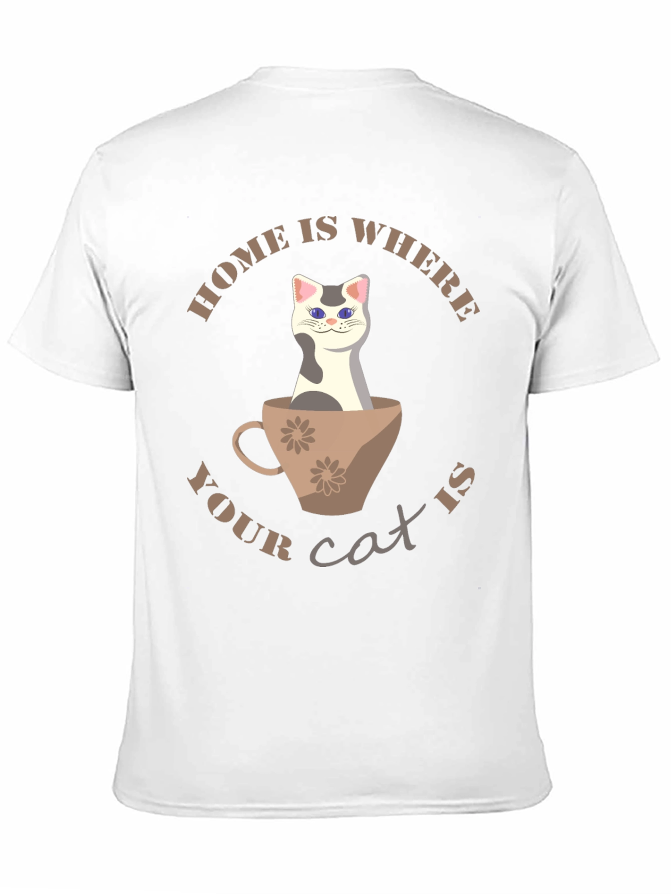 Home is Where Your Cat is T-Shirt
