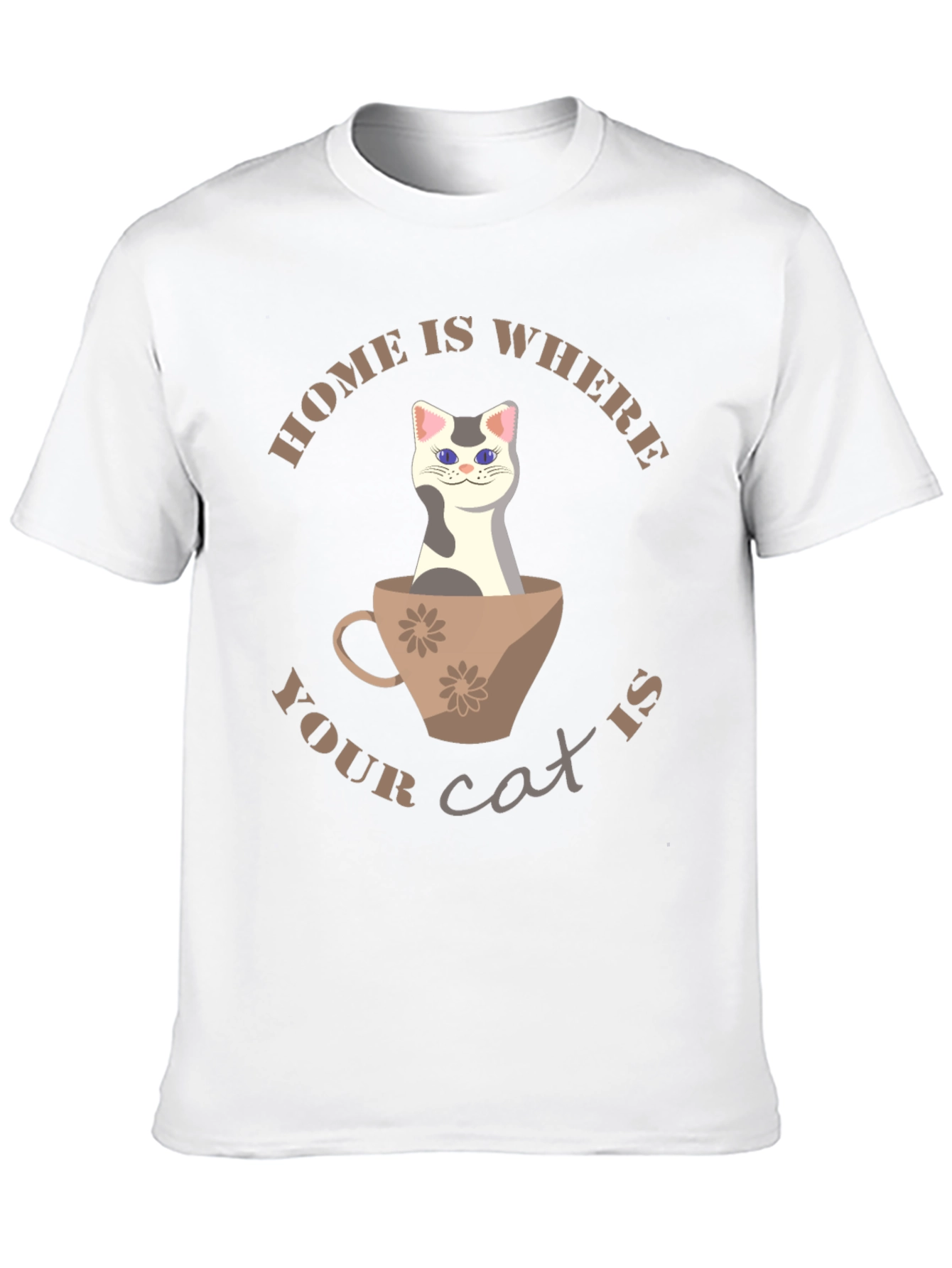 Home is Where Your Cat is T-Shirt