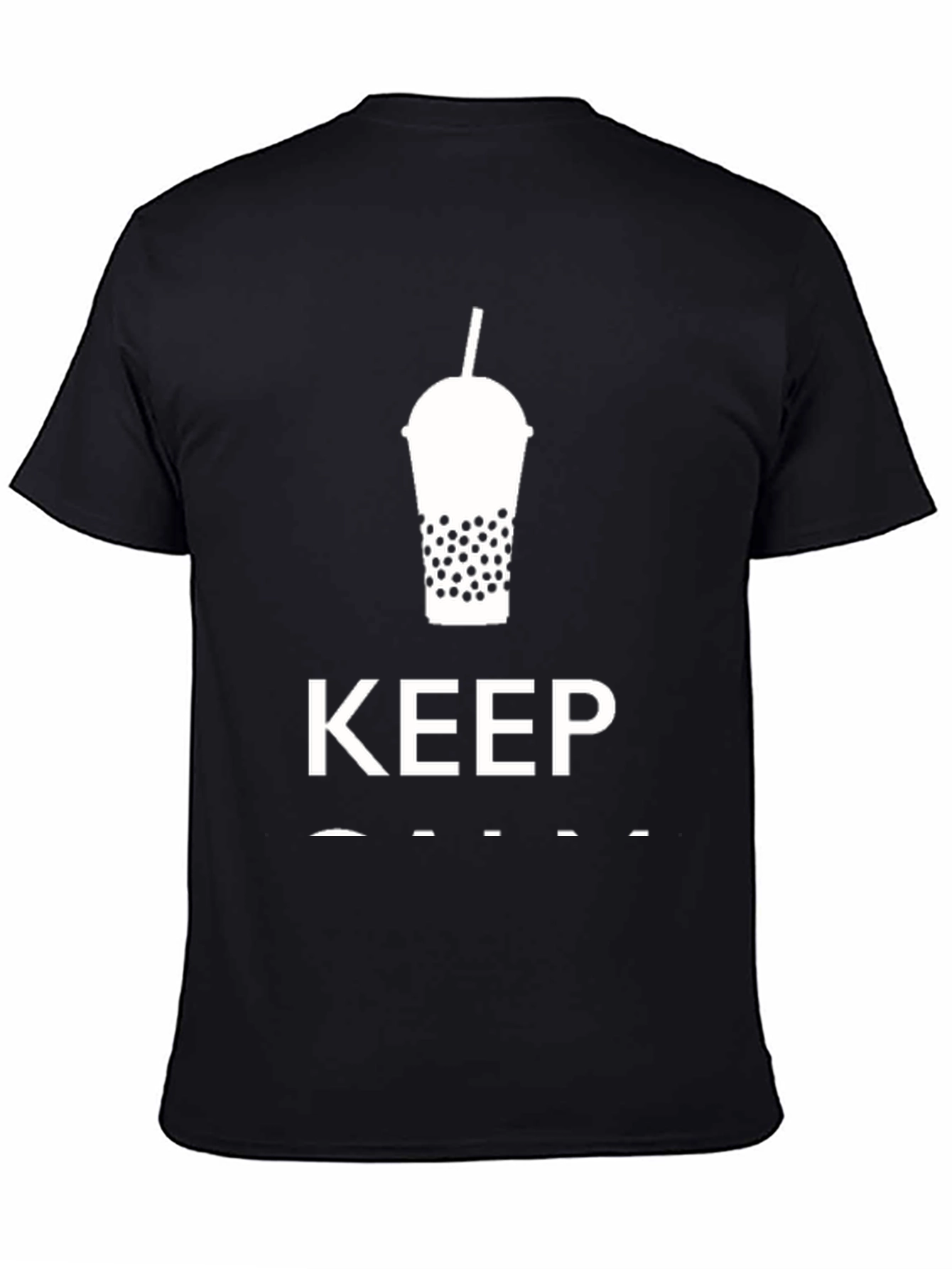 Keep Calm and Drink Boba Bubble Tea T-Shirt