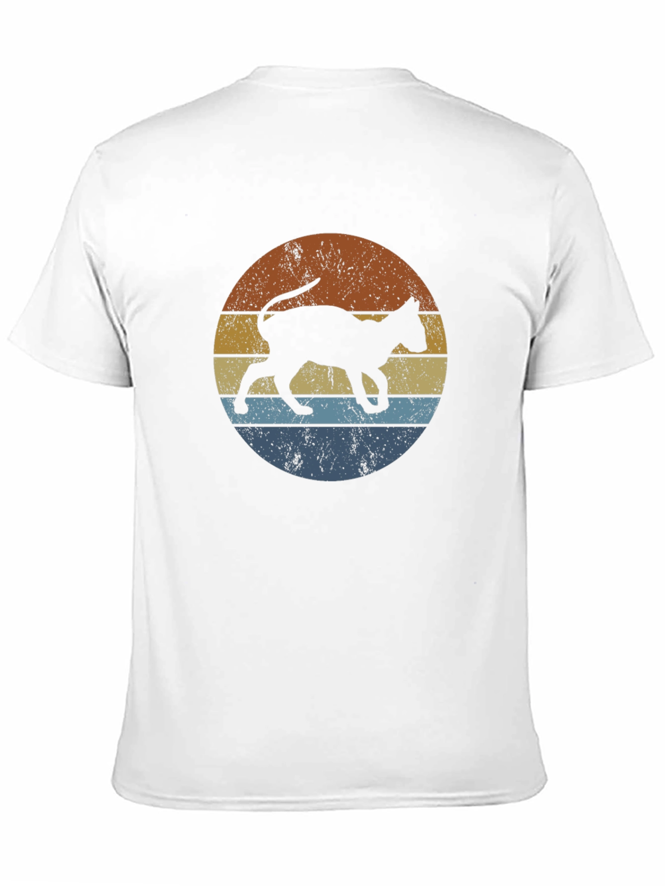 Retro Cat Silhouette Tee