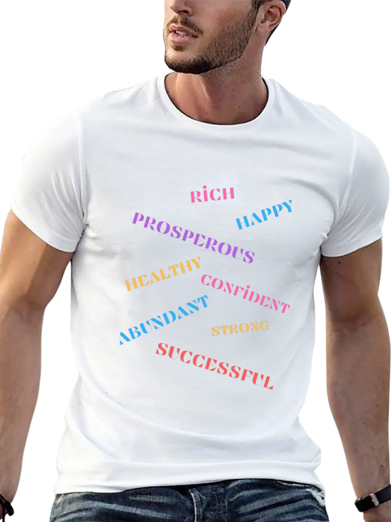 Motivational Word Art T-Shirt