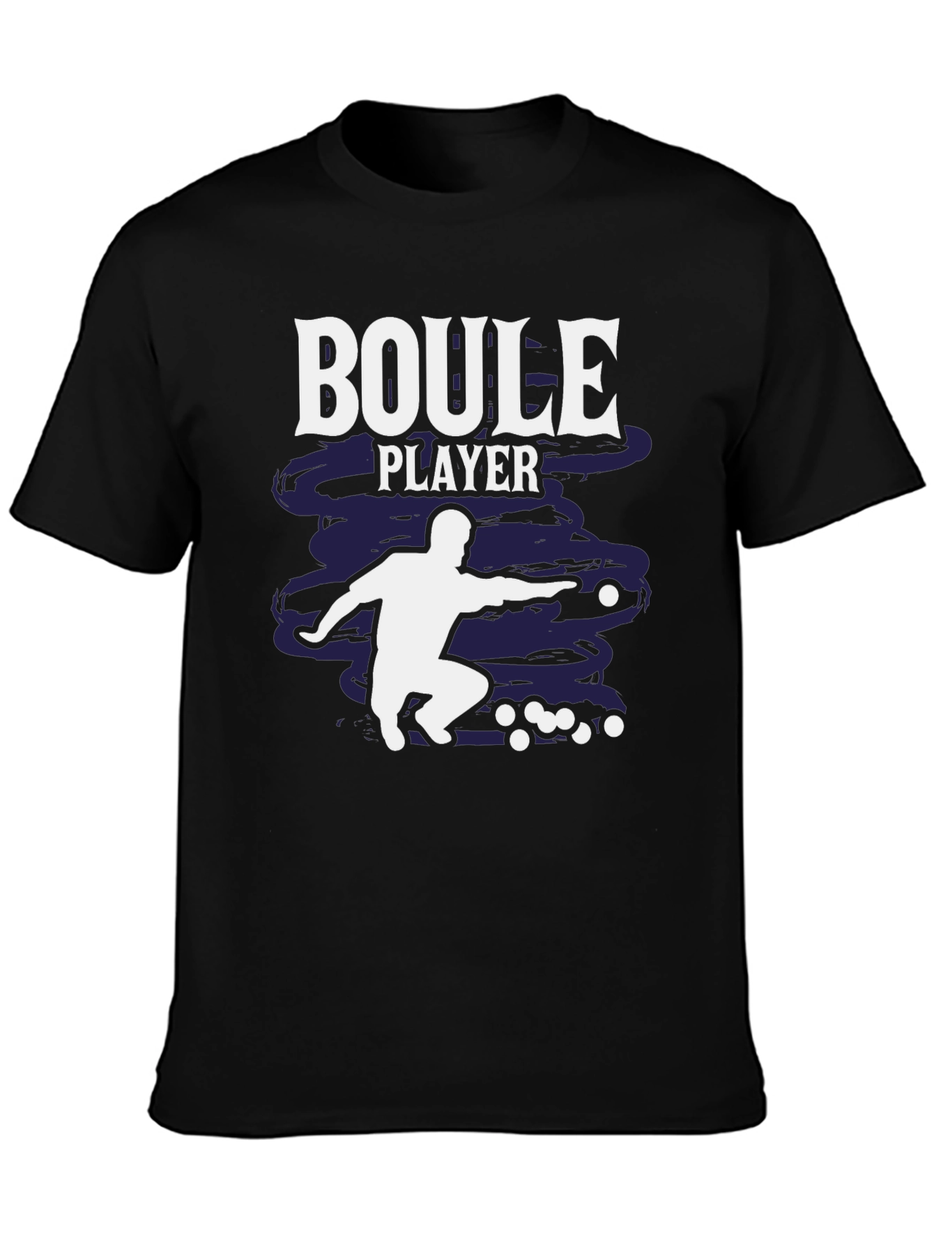 Boule Player Graphic T-Shirt - Stylish Design