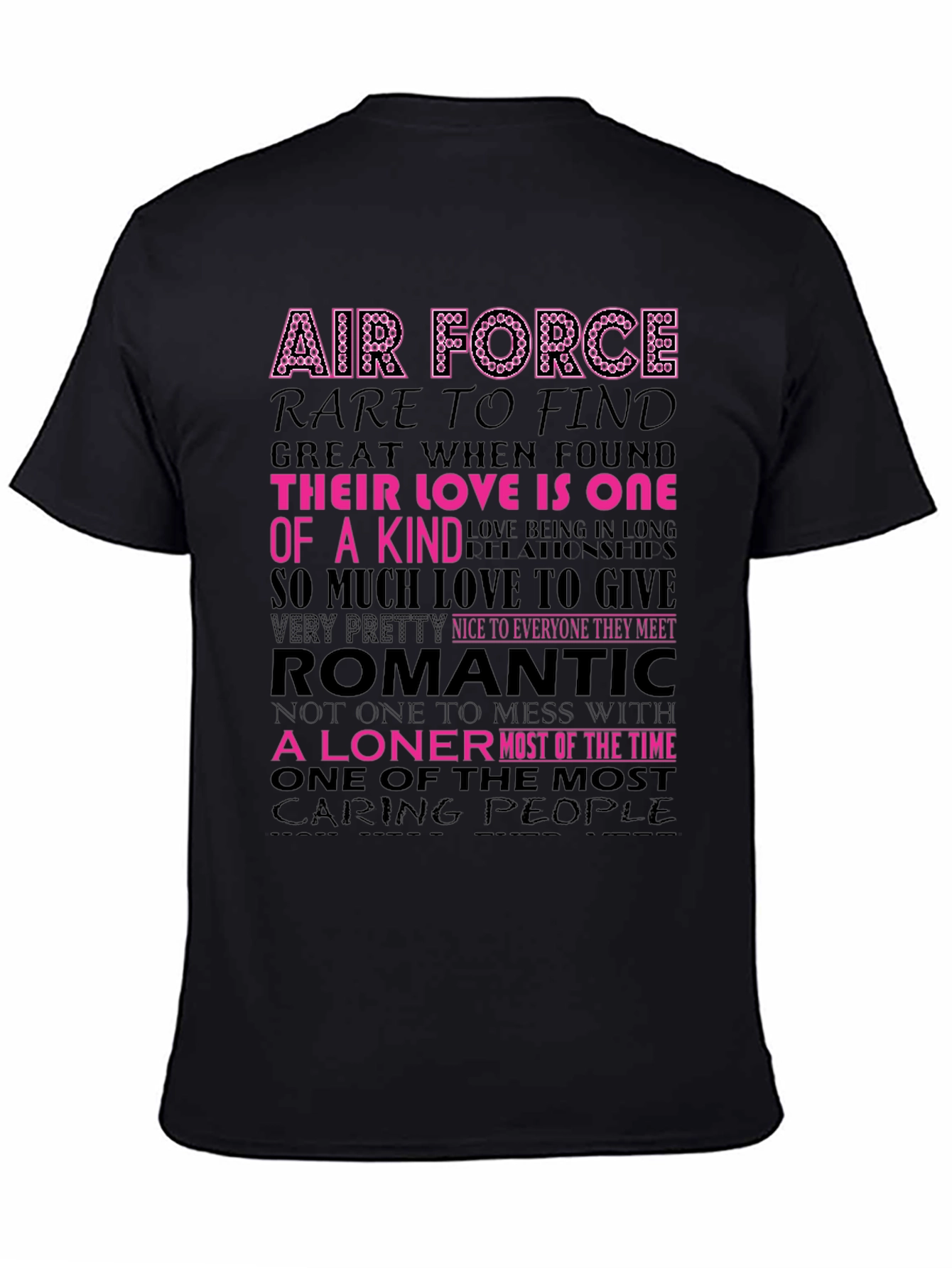 Air Force Romantic A Loner Graphic Tee