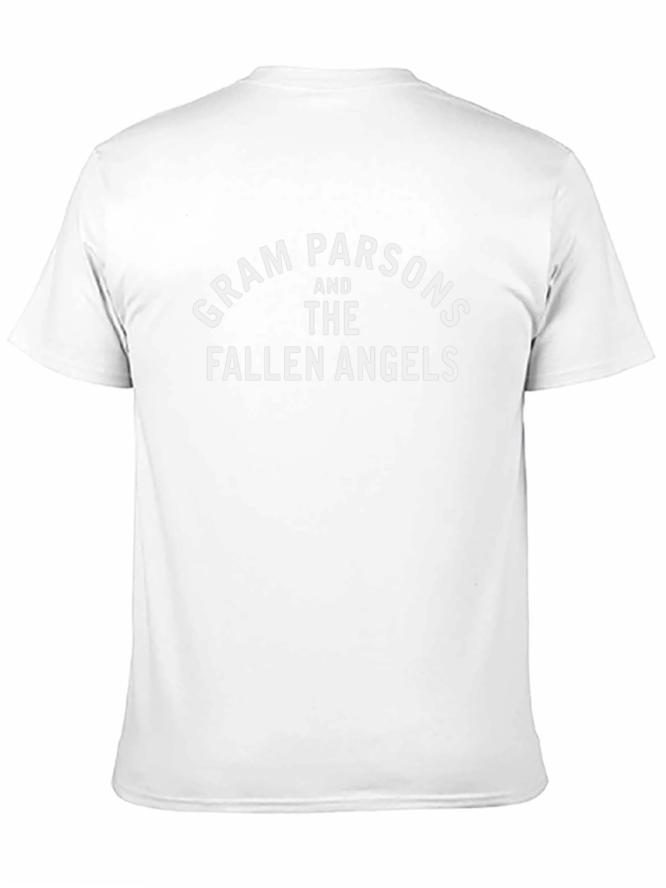 Gram Parsons and The Fallen Angels Black T-Shirt