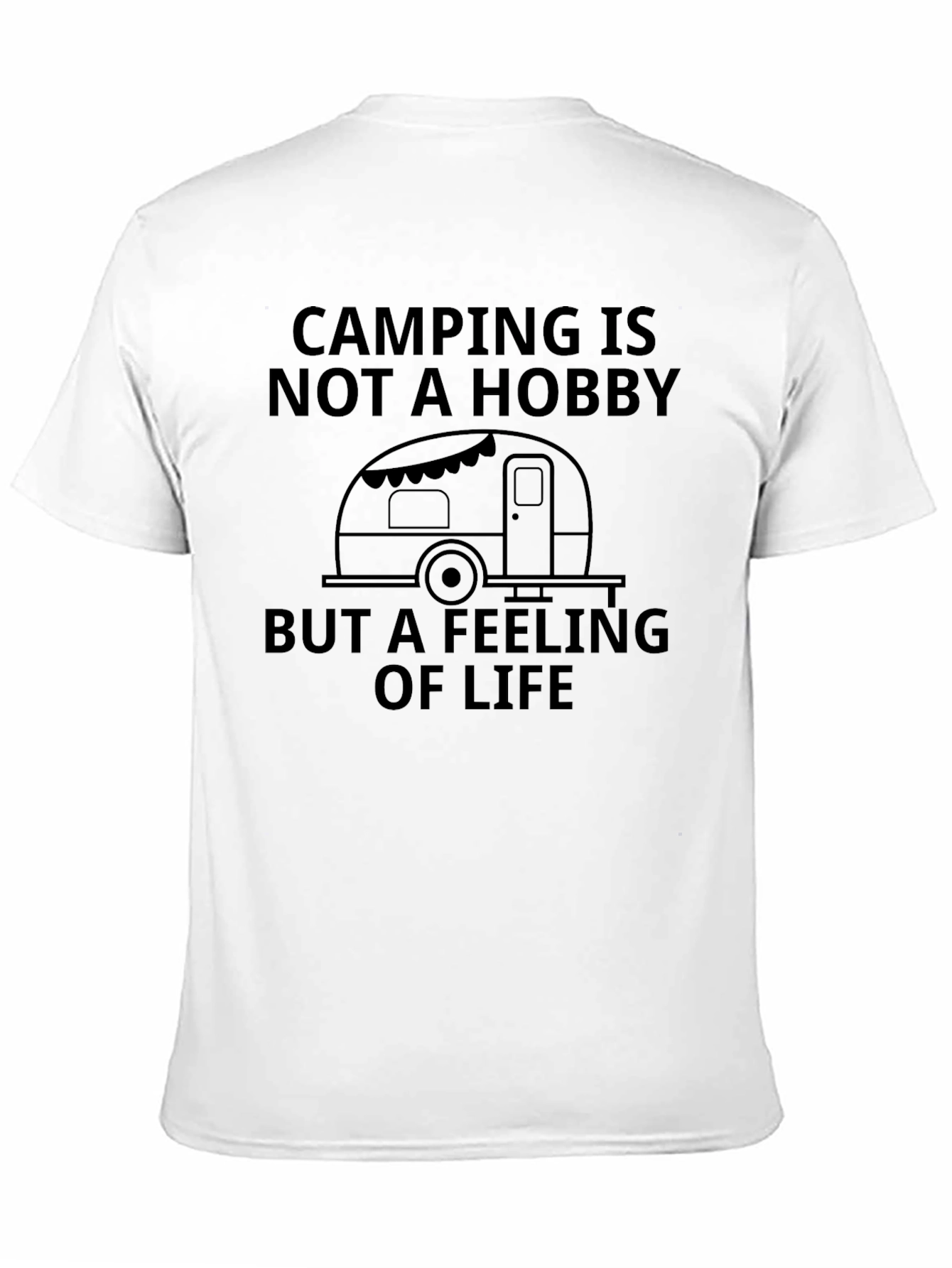 Camping Is Not A Hobby Graphic Tee