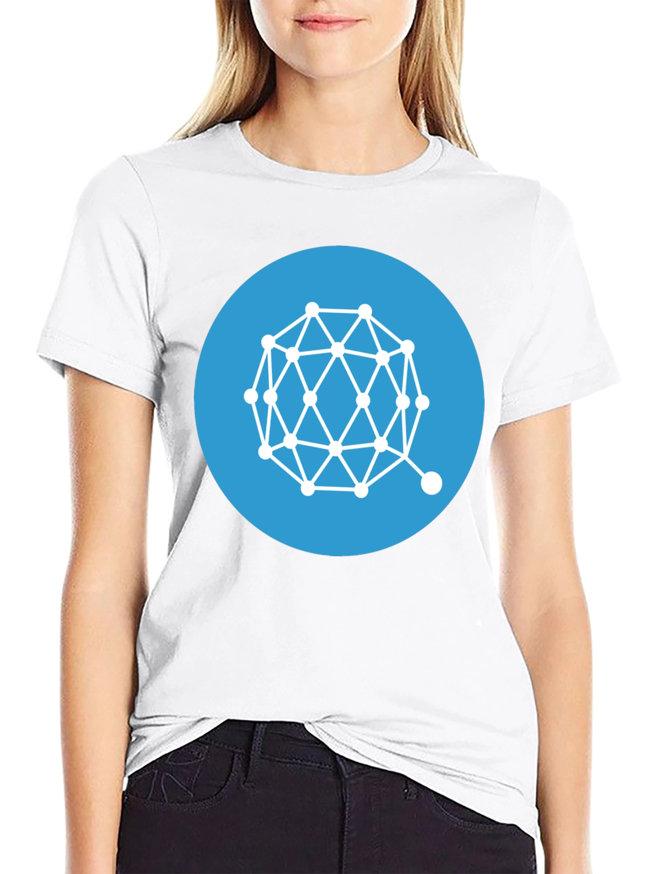 Geometric Design T-Shirt - Modern Art Tee