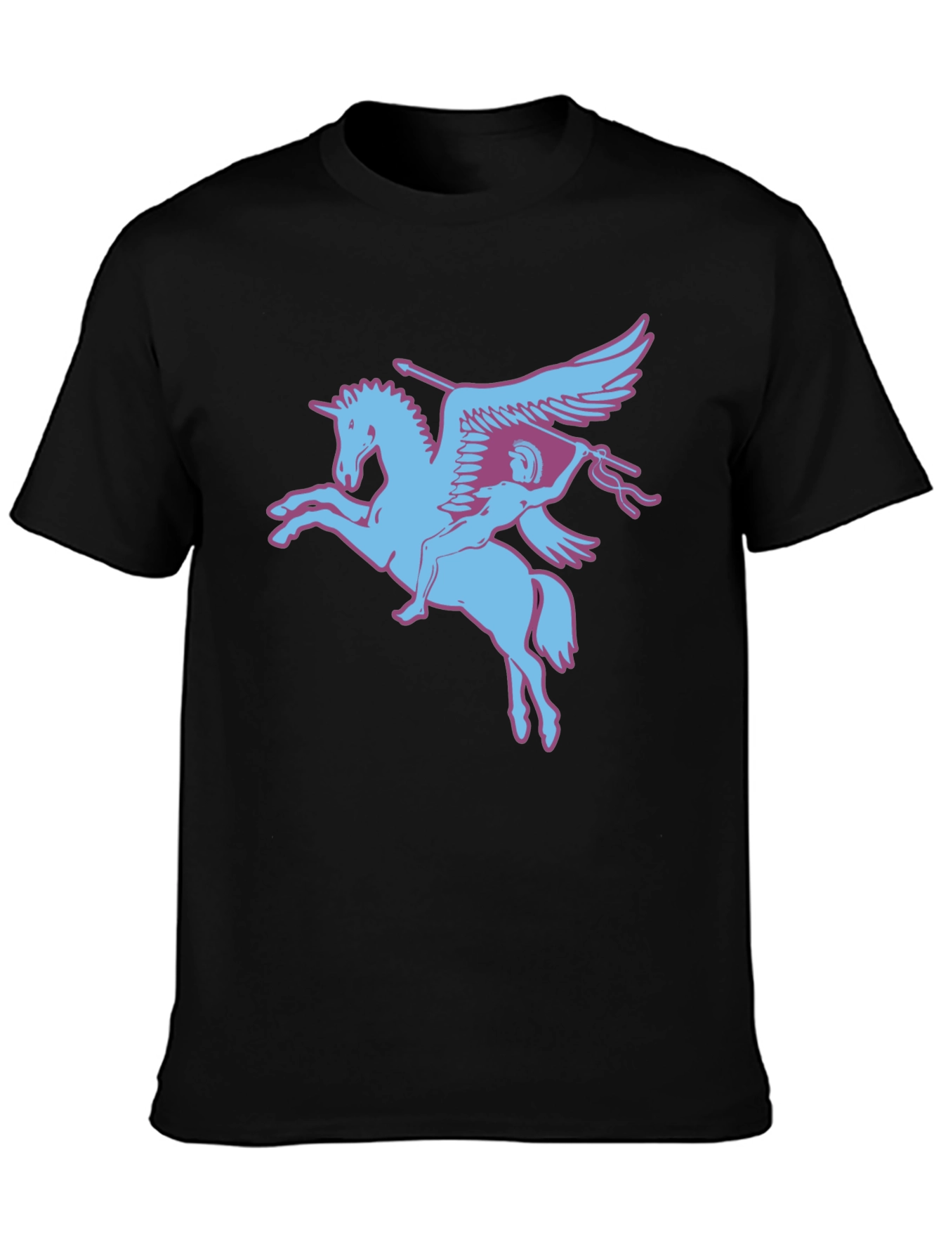 Pegasus Graphic Tee - Stylish Cotton Blend T-Shirt