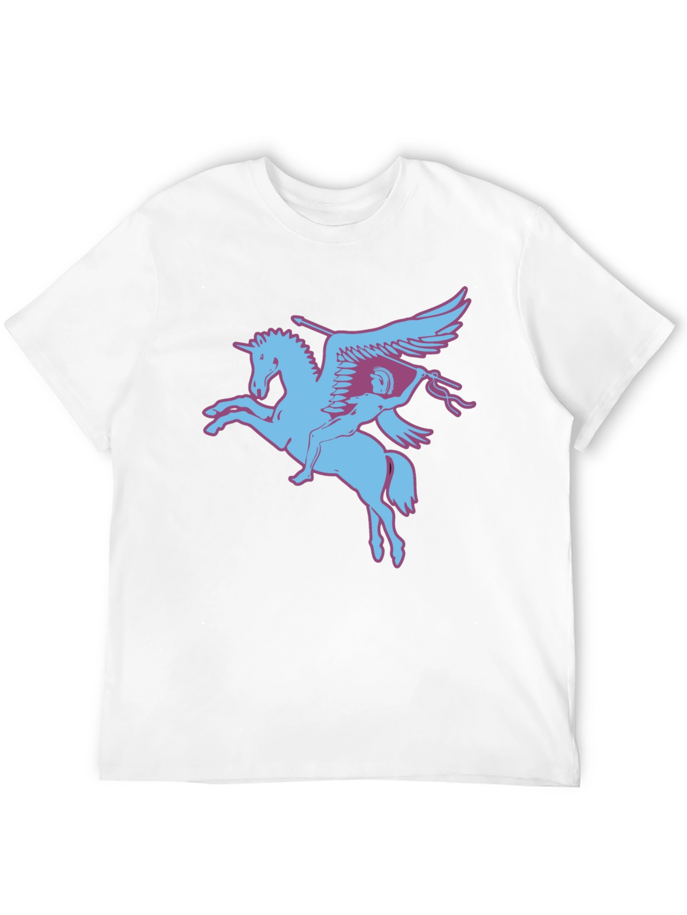 Pegasus Graphic Tee - Stylish Cotton Blend T-Shirt