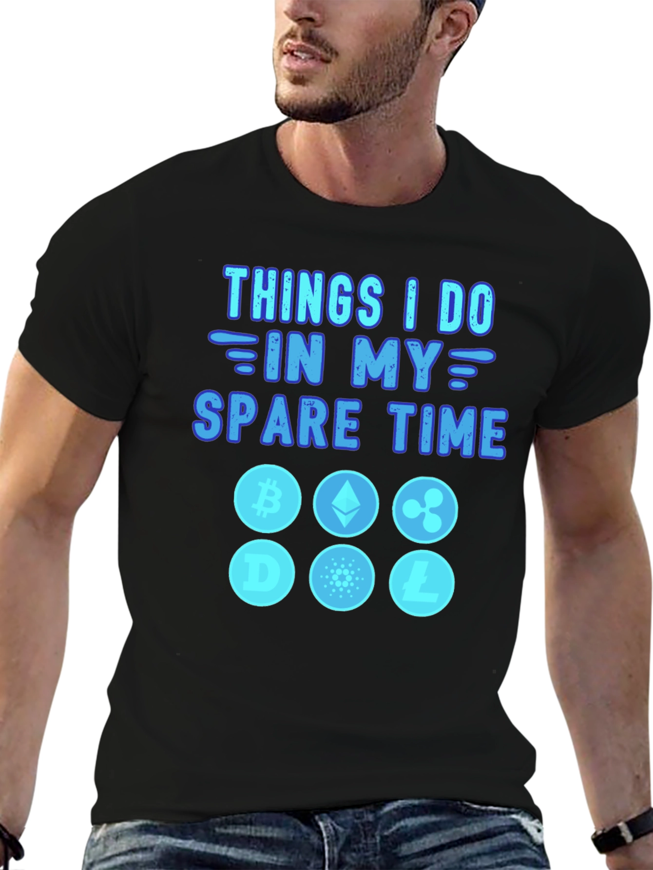 Crypto T-Shirt: Things I Do In My Spare Time