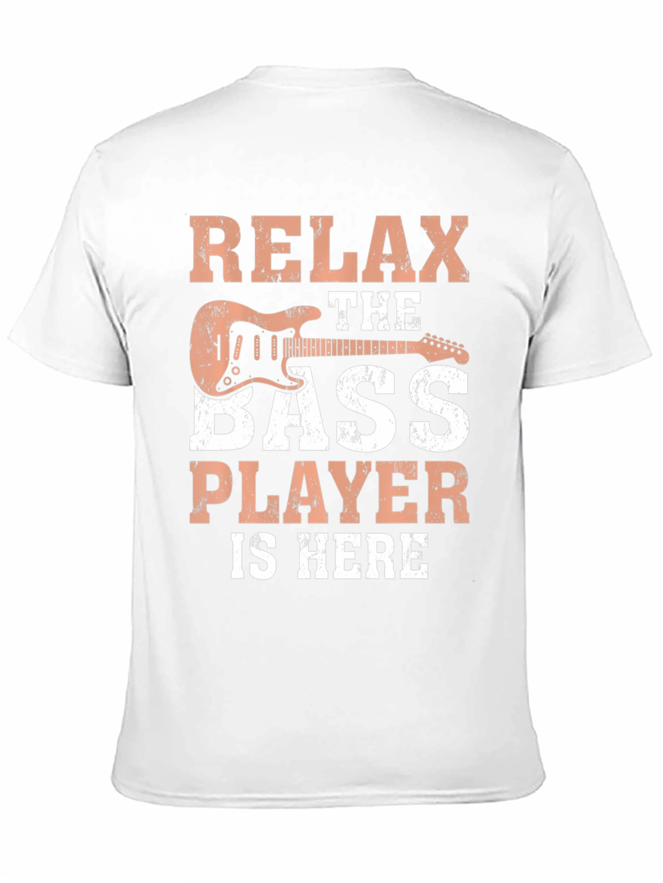 Relax Bass Player T-Shirt - Musician Tee