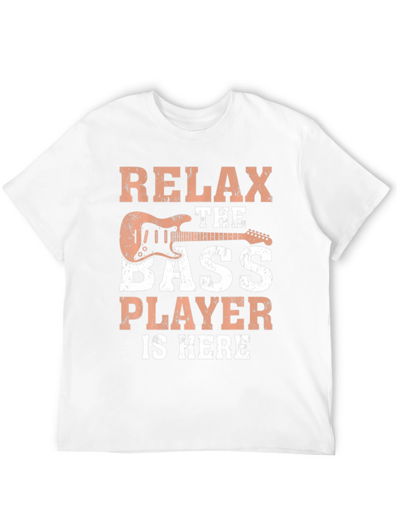 Relax Bass Player T-Shirt - Musician Tee
