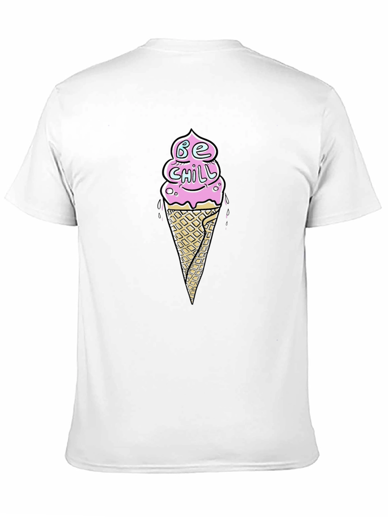 Be Chill Ice Cream Graphic T-Shirt