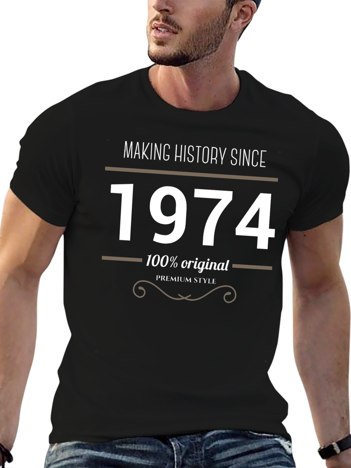 Making History Since 1974 Premium Style T-Shirt