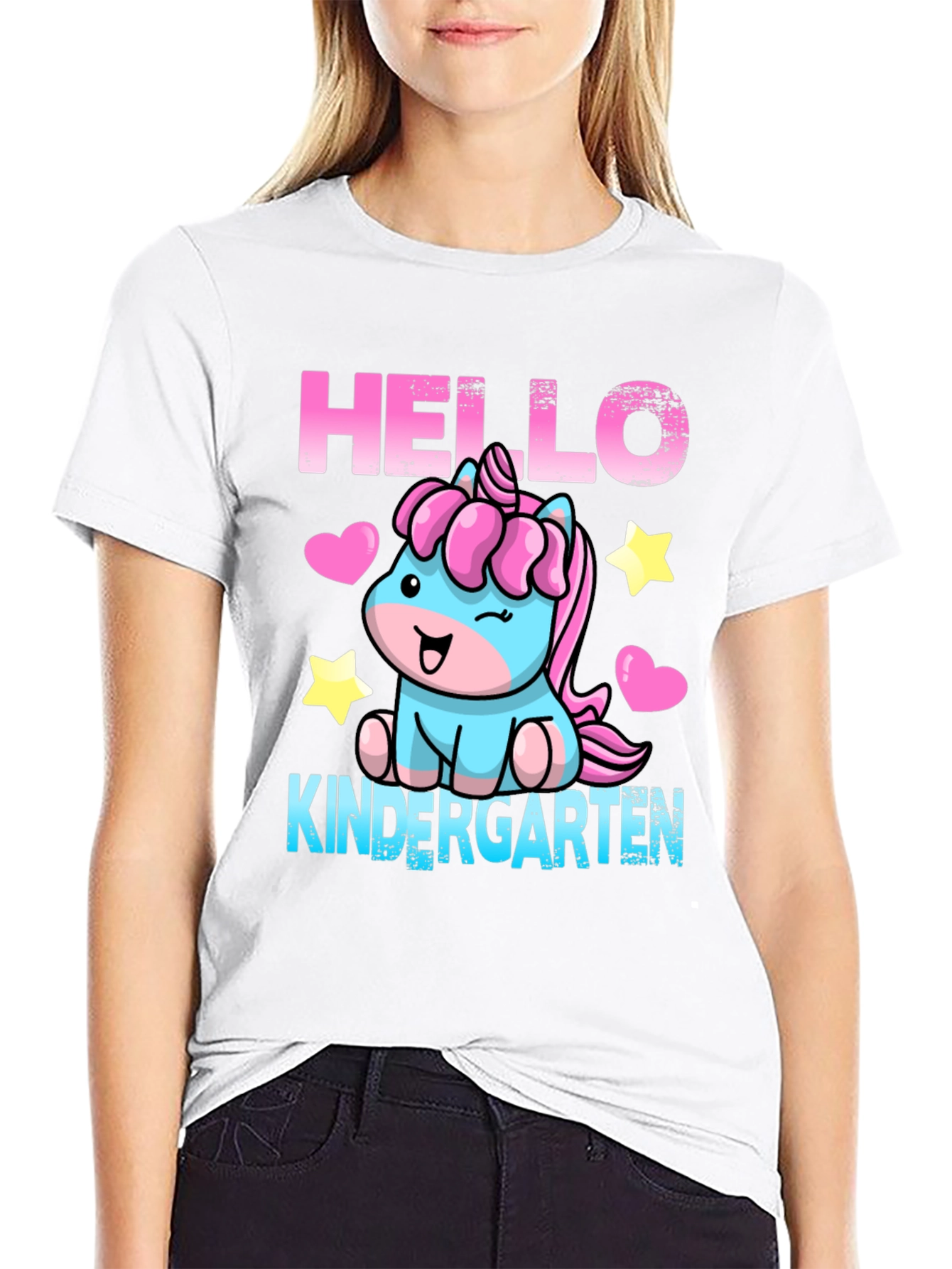 Hello Kindergarten Unicorn T-Shirt