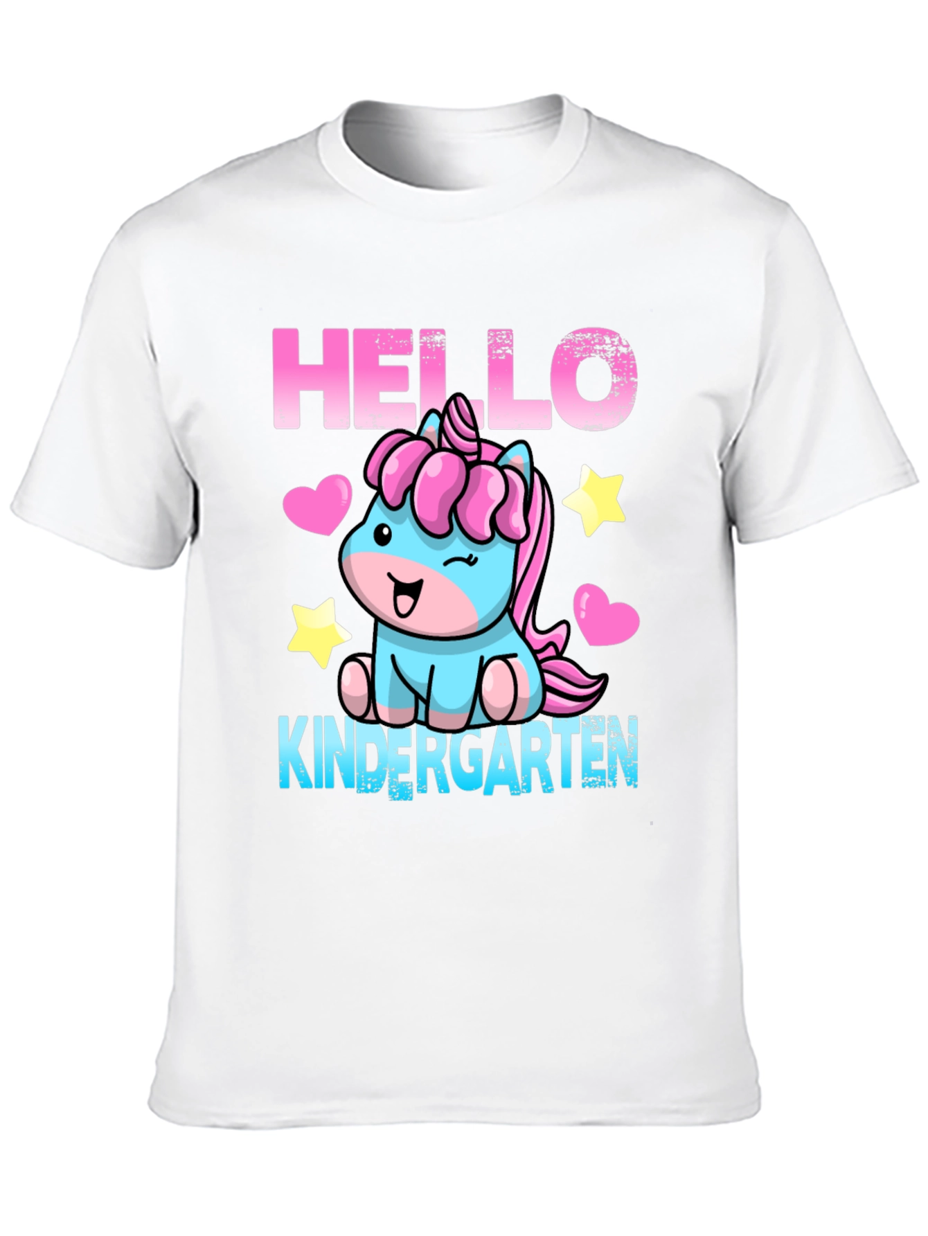 Hello Kindergarten Unicorn T-Shirt