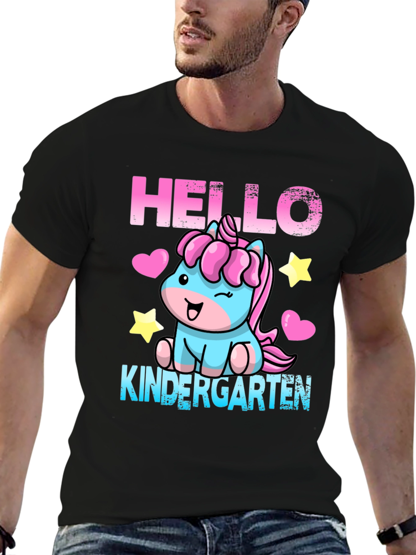 Hello Kindergarten Unicorn T-Shirt