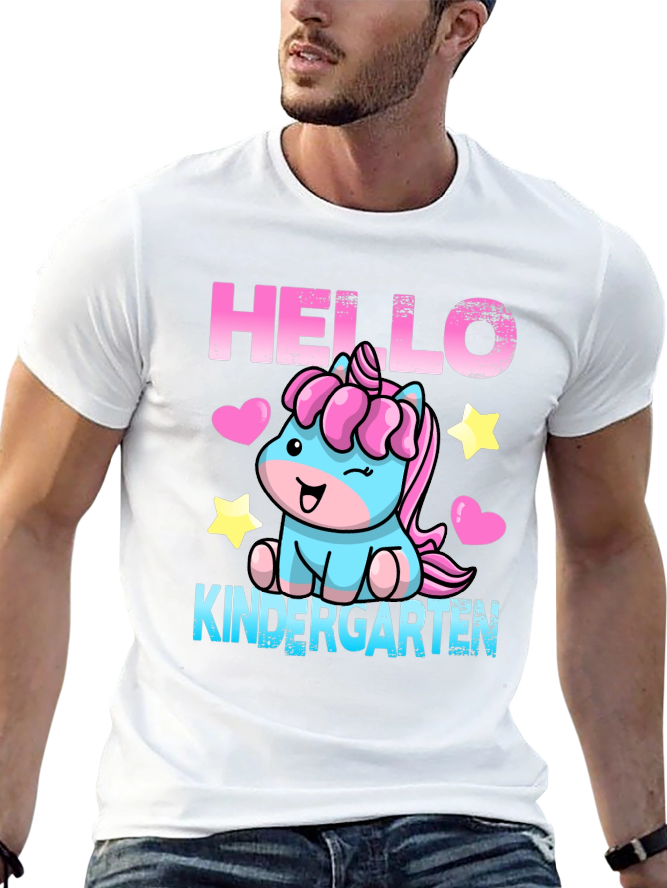 Hello Kindergarten Unicorn T-Shirt