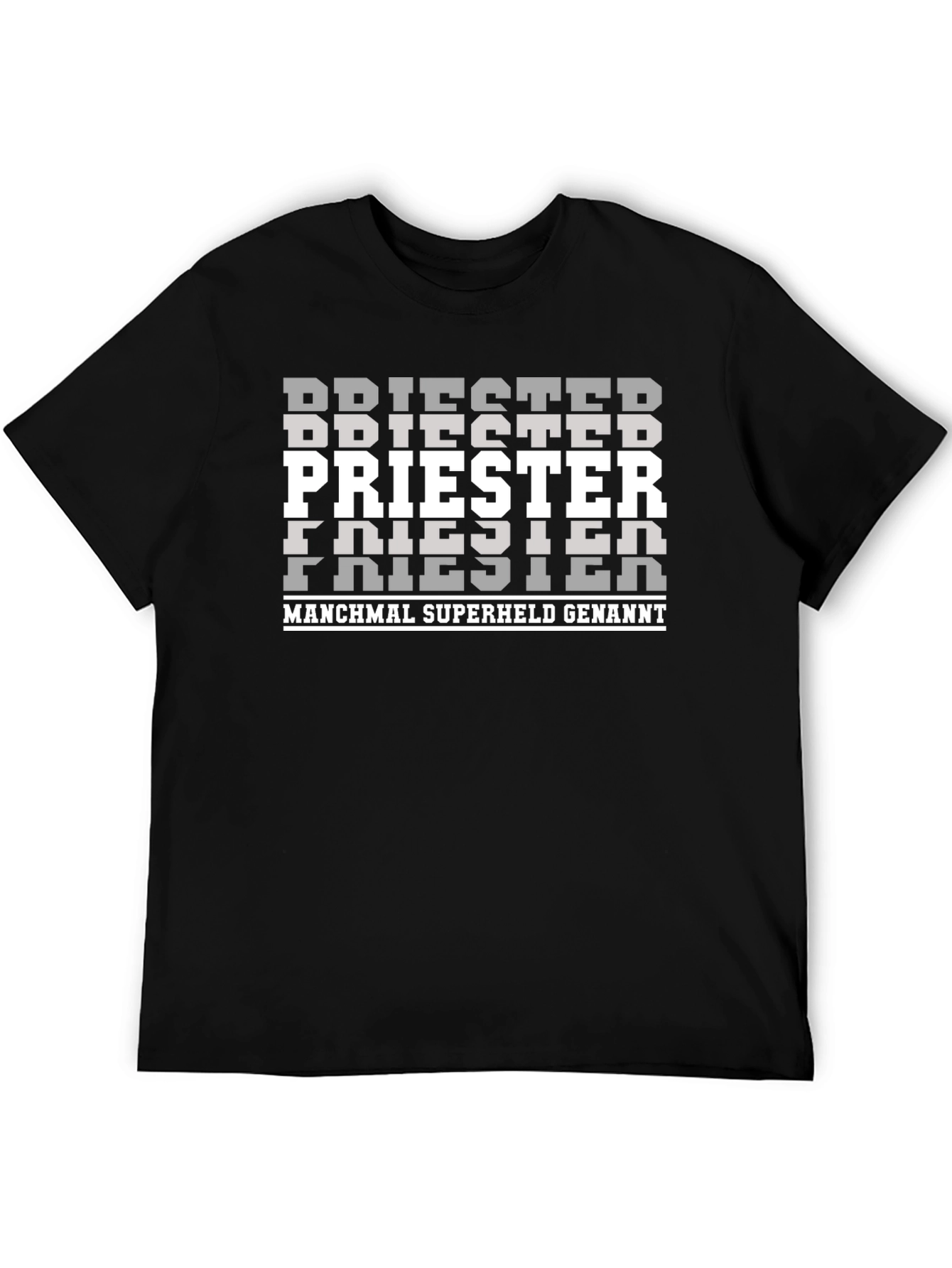 Priester Superheld T-Shirt