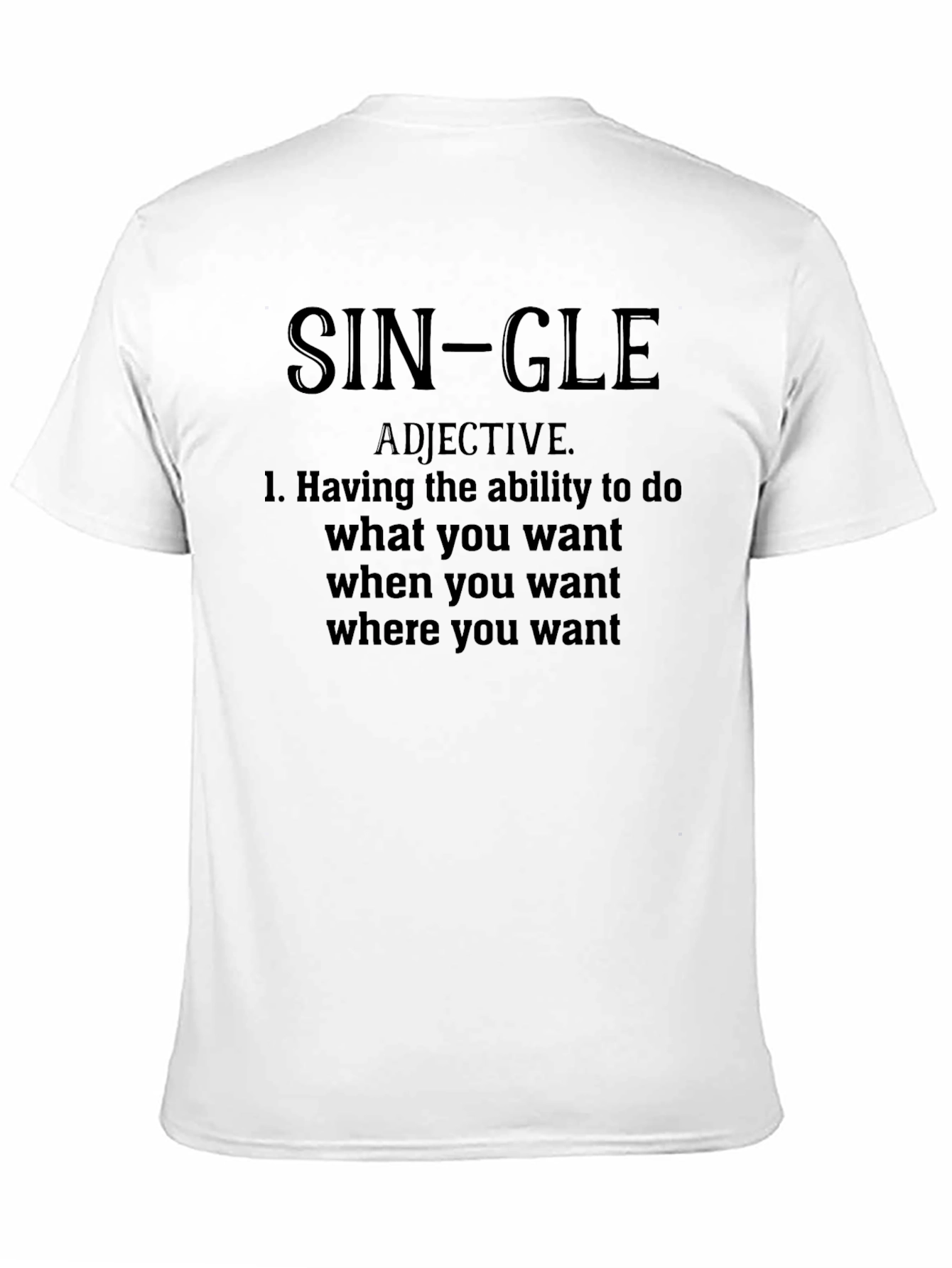 Single Definition T-Shirt