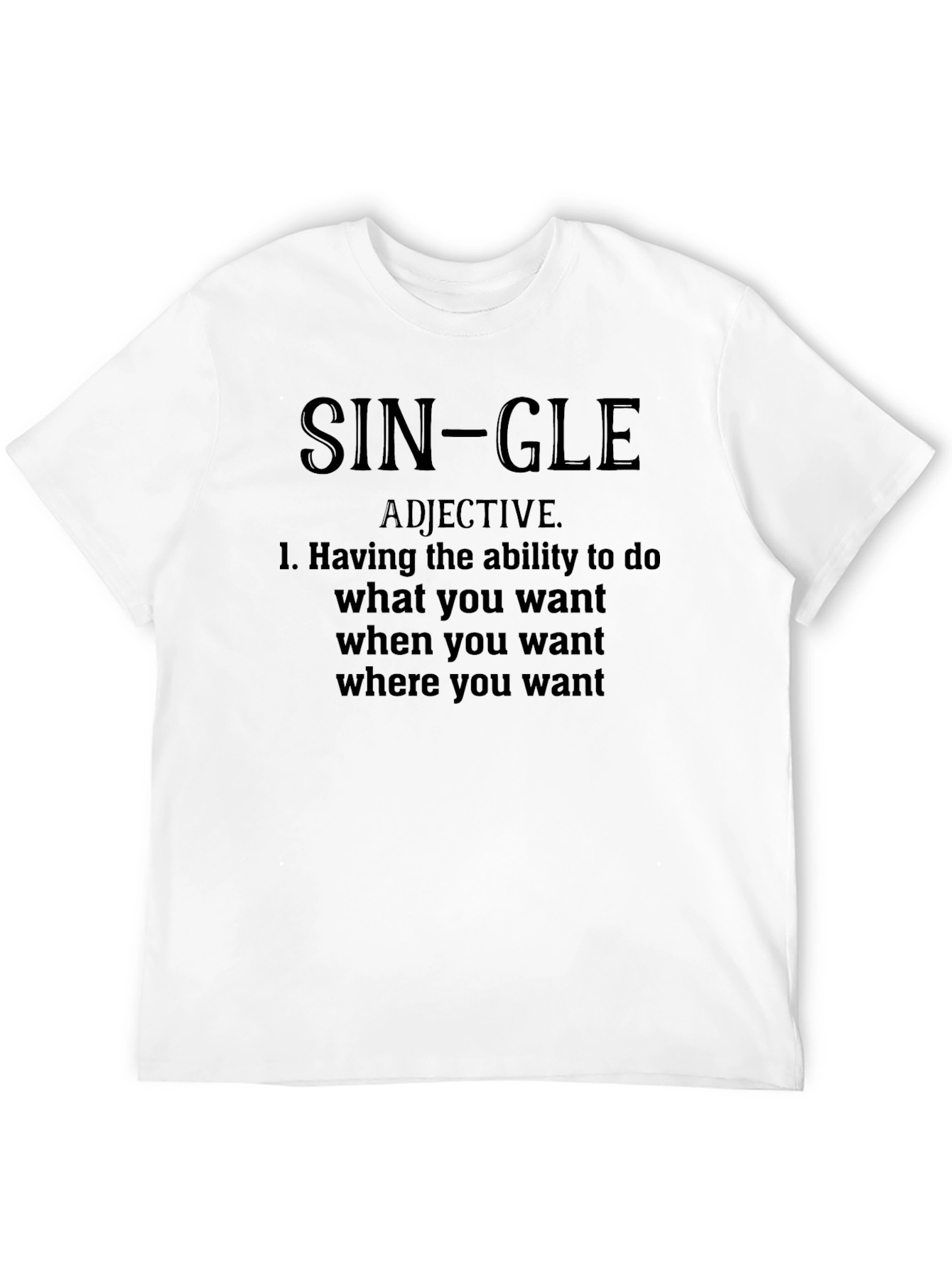 Single Definition T-Shirt