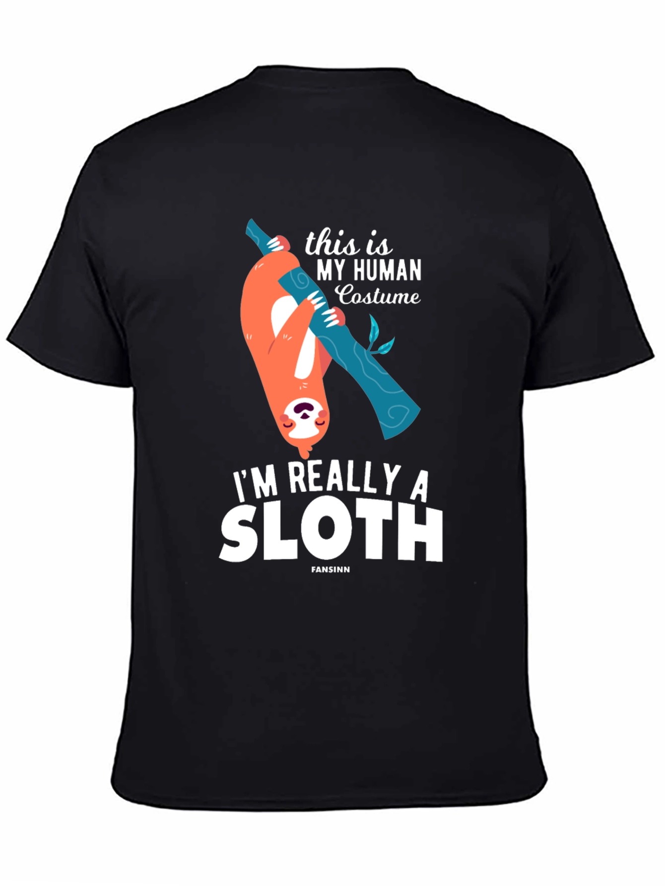Funny Sloth Human Costume T-Shirt