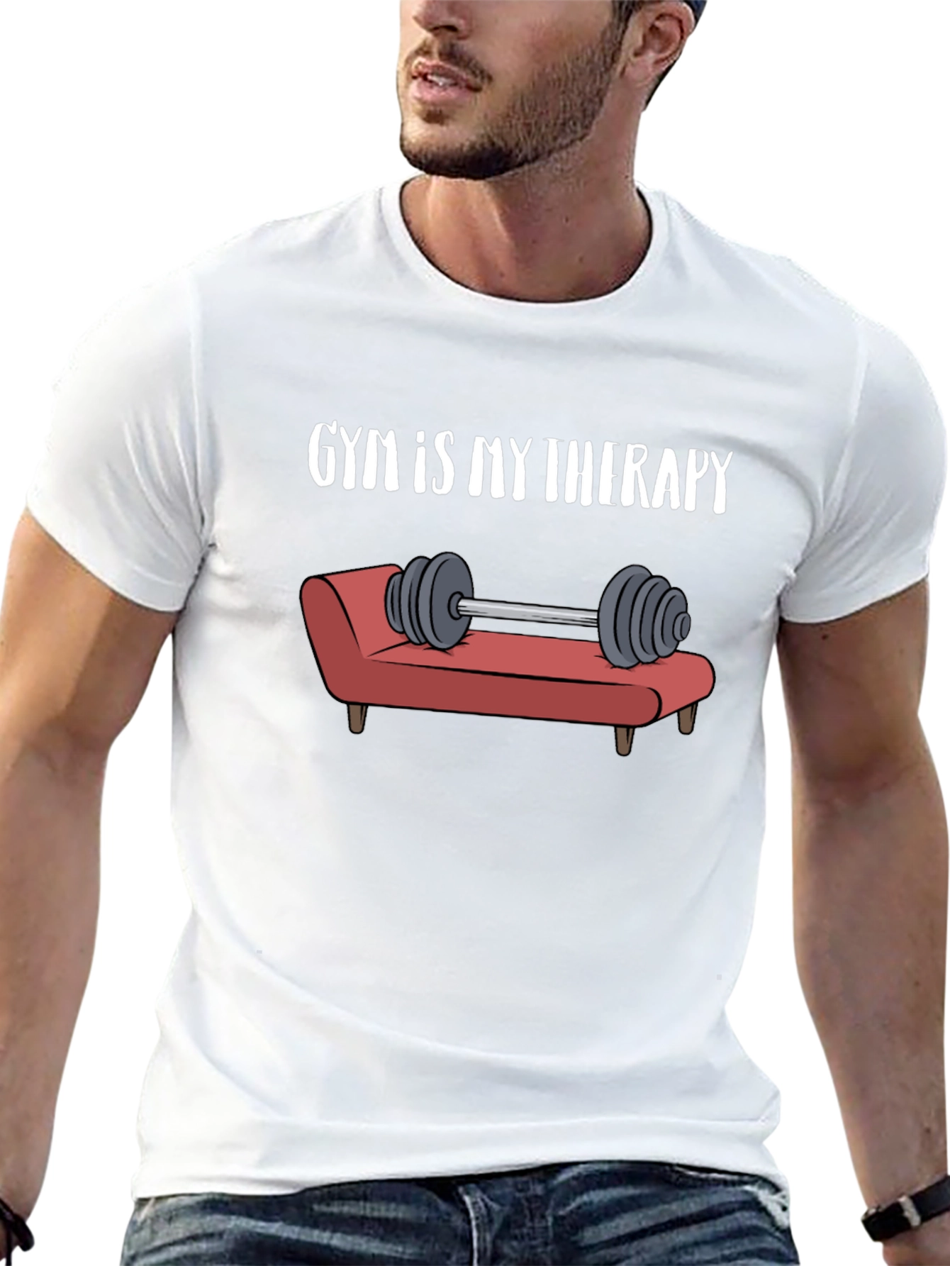 Gym Therapy Graphic T-Shirt