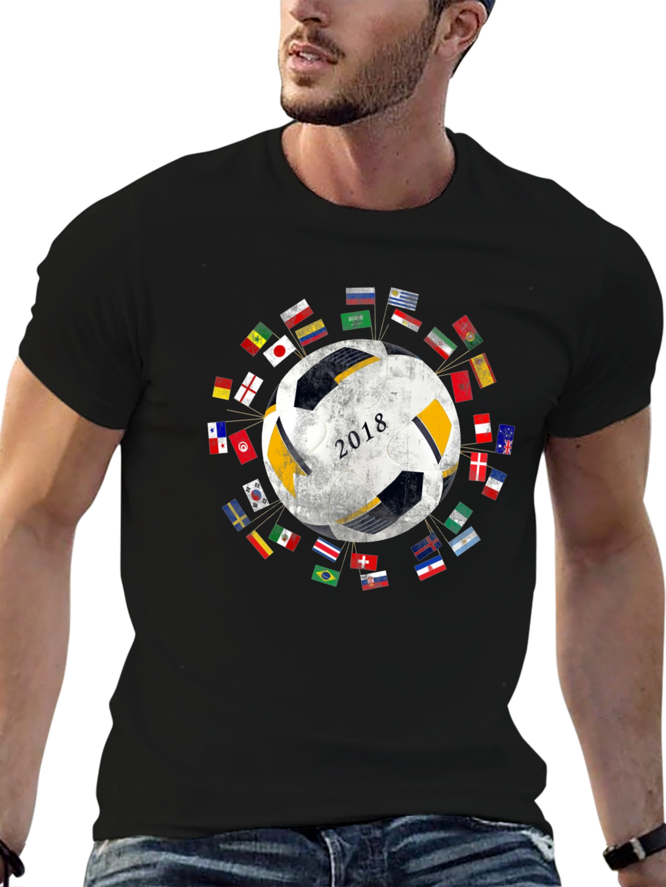 2018 World Soccer Flags T-Shirt