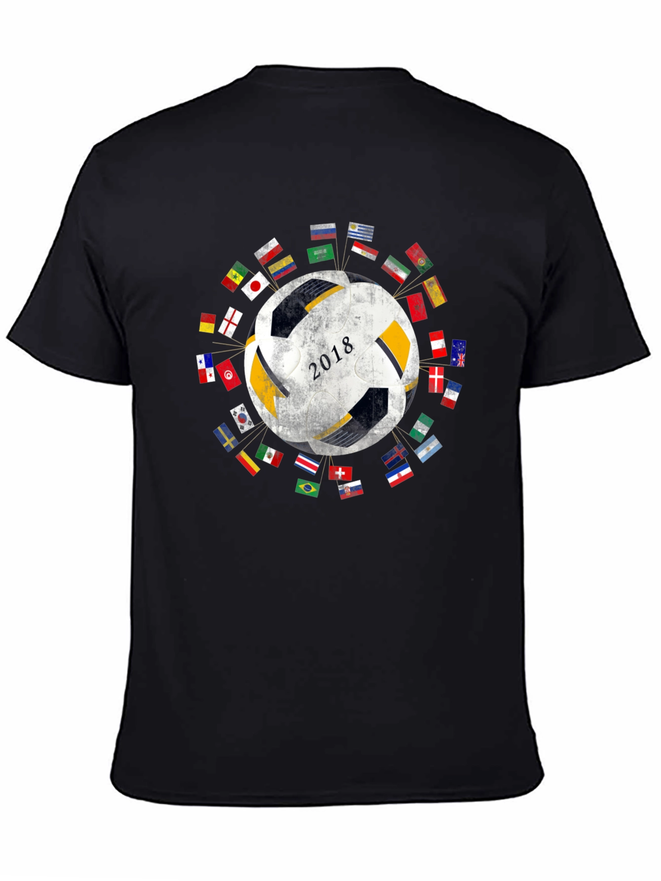 2018 World Soccer Flags T-Shirt