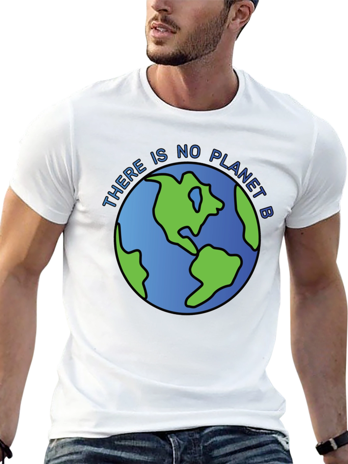 There Is No Planet B Earth Graphic T-Shirt