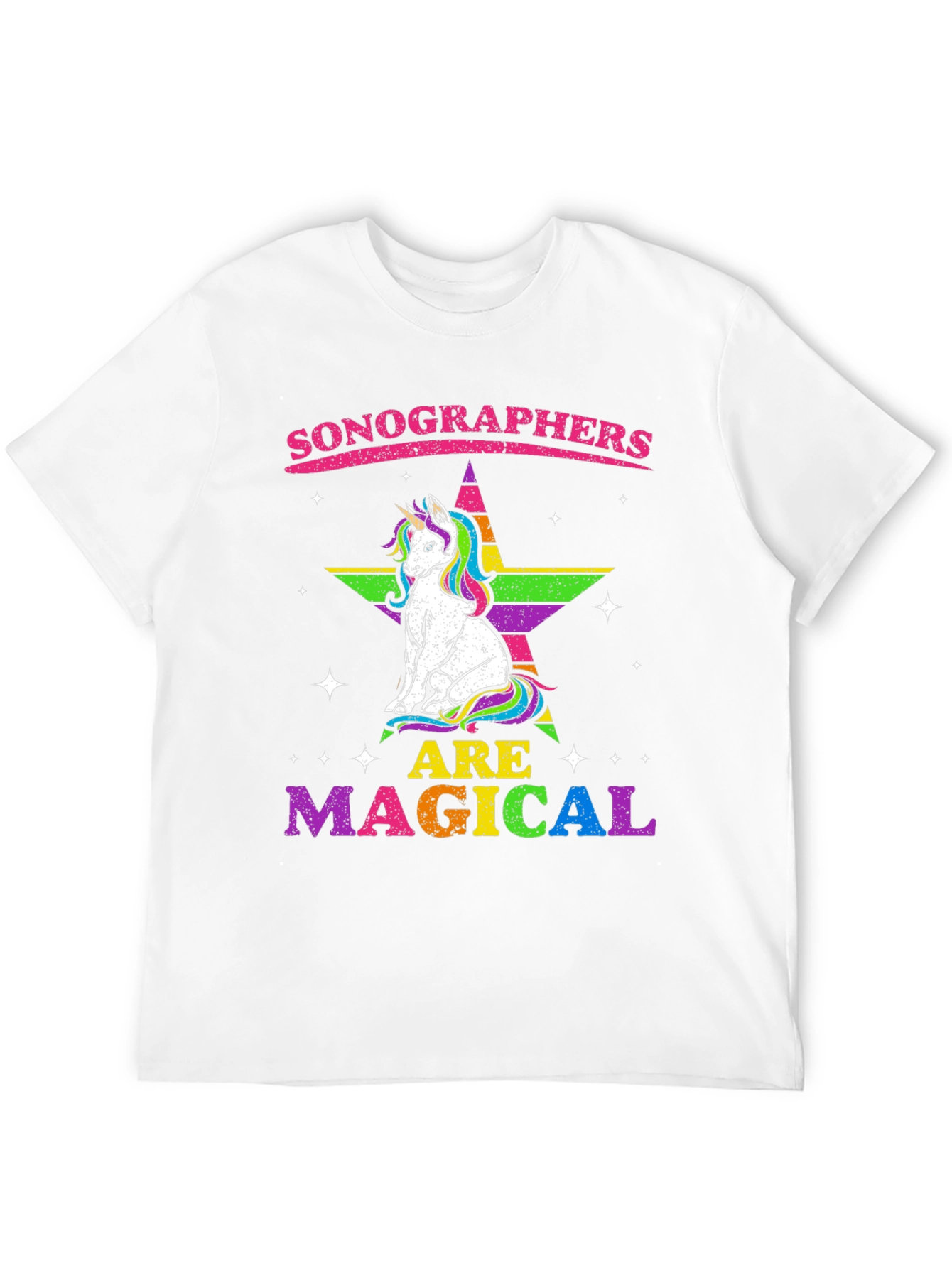 Sonographers are Magical Unicorn T-Shirt