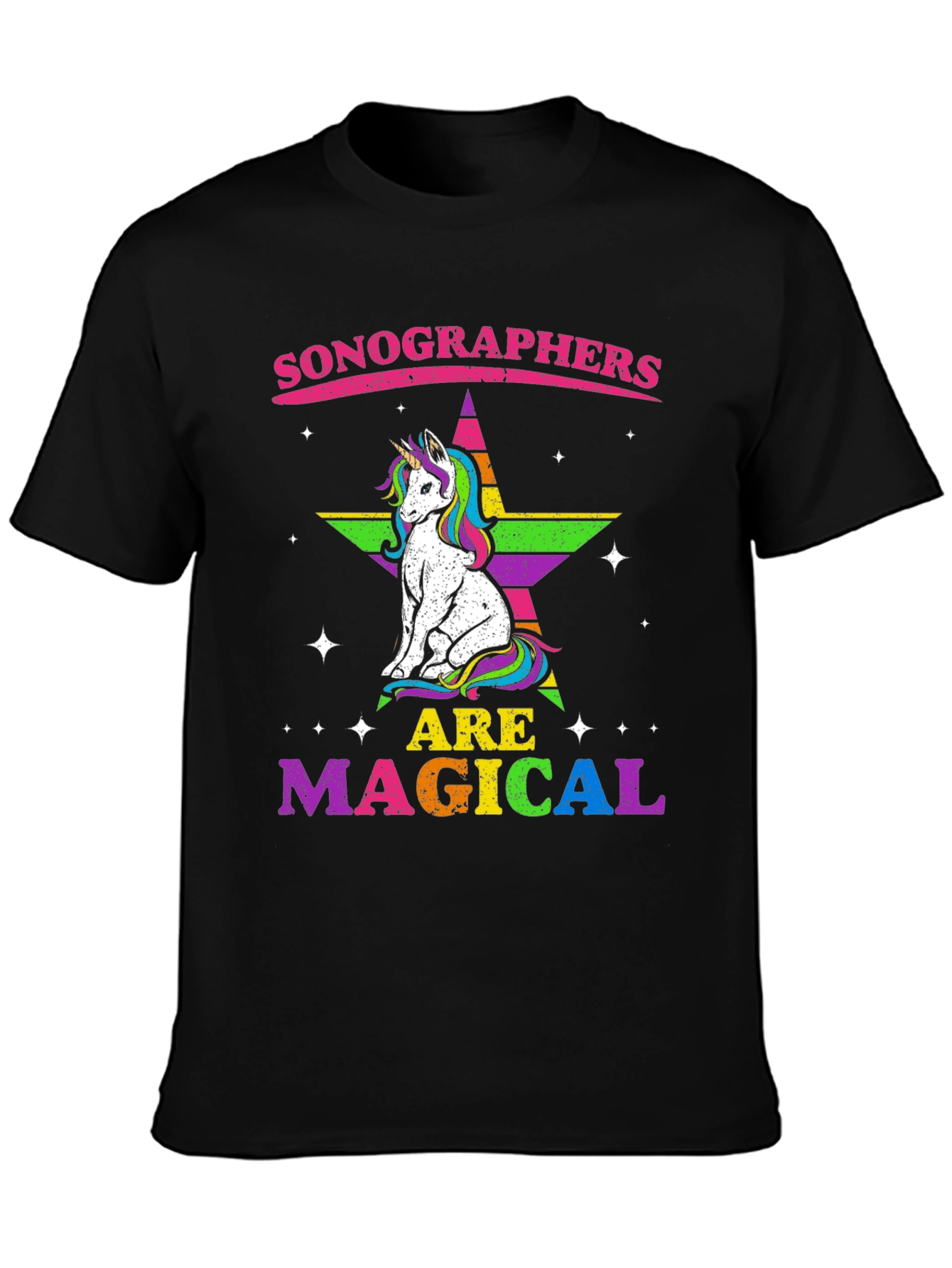 Sonographers are Magical Unicorn T-Shirt